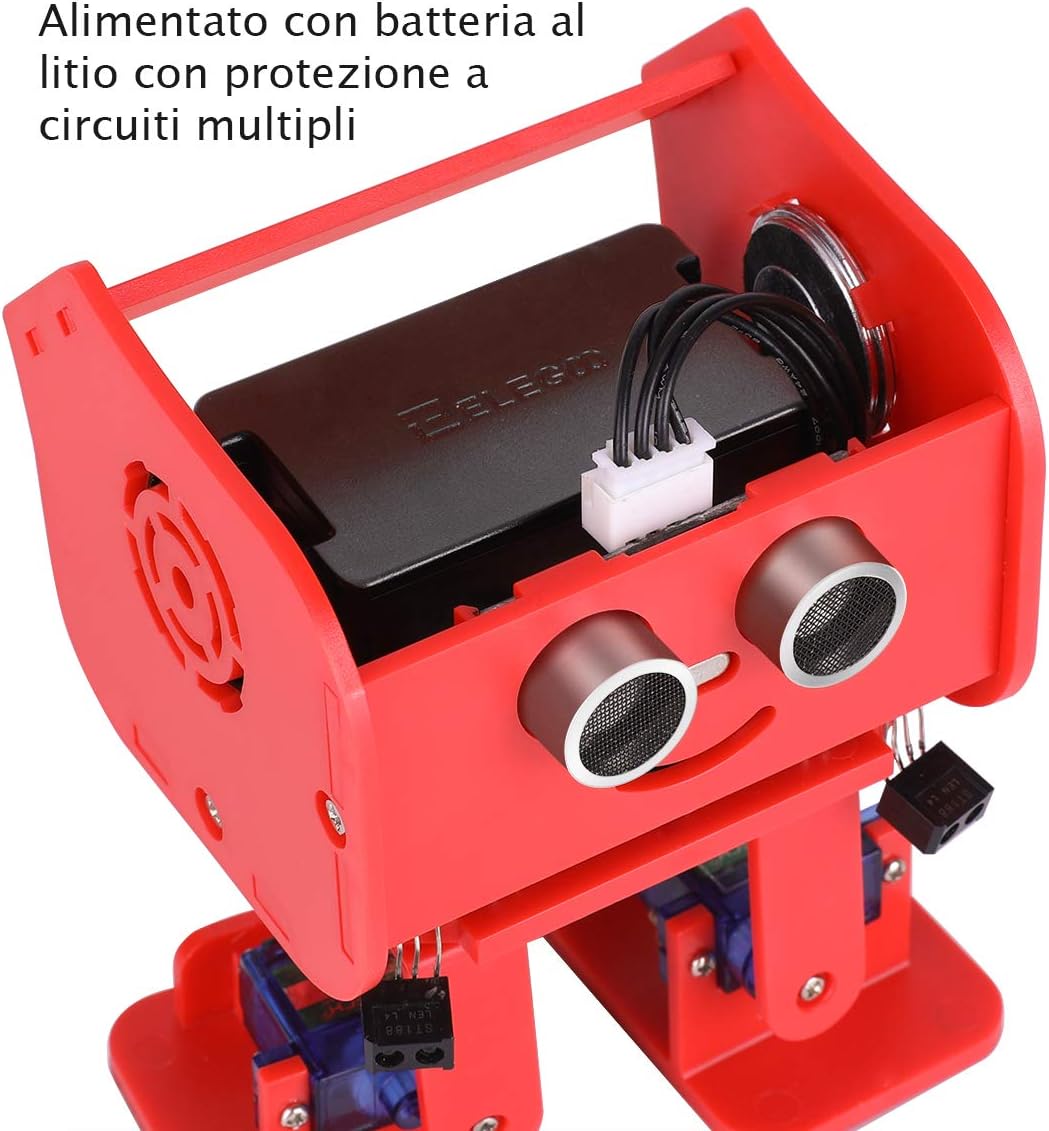 Thumbnail 2 de ELEGOO Kit Robot Bambini Penguin Bot: kit STEM compatibile Arduino con tutorial