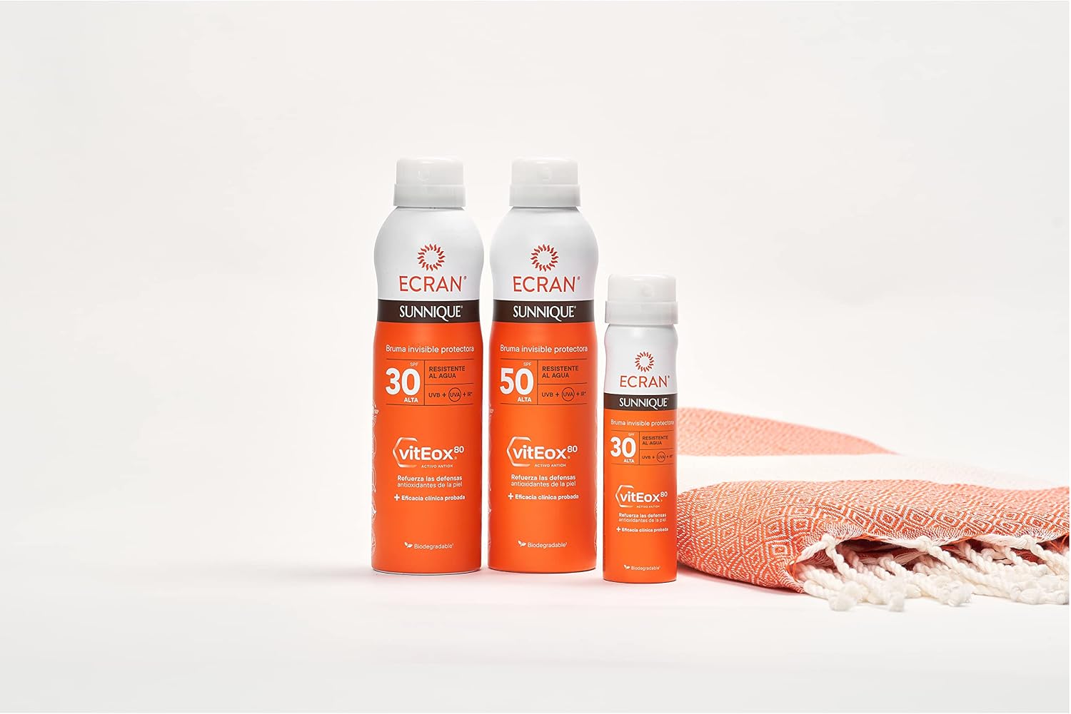 Detalle de Ecran Sunnique Bruma Protectora Solar SPF 50 – 250 ml