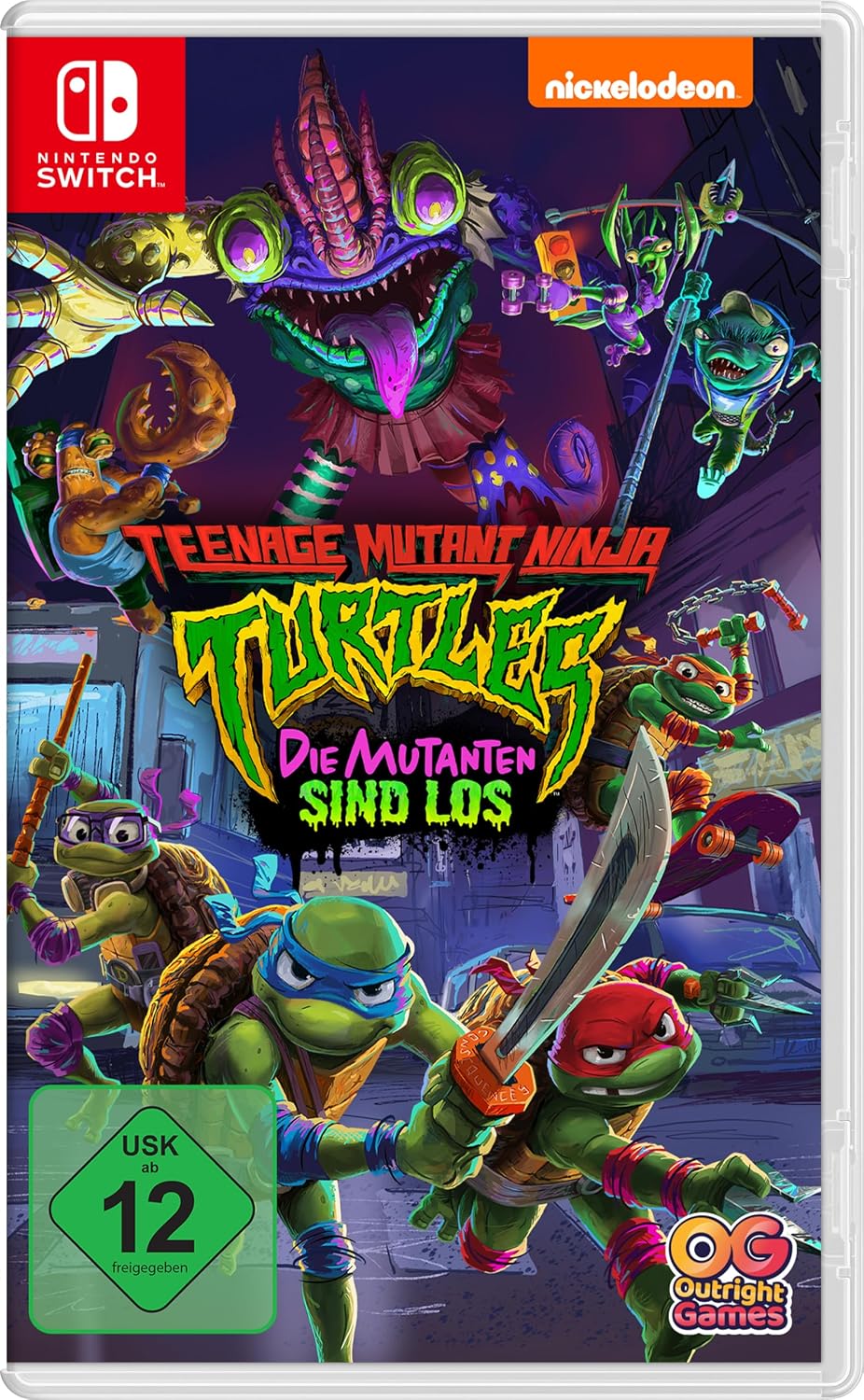 Detalle de Teenage Mutant Ninja Turtles Switch – Koop-Action