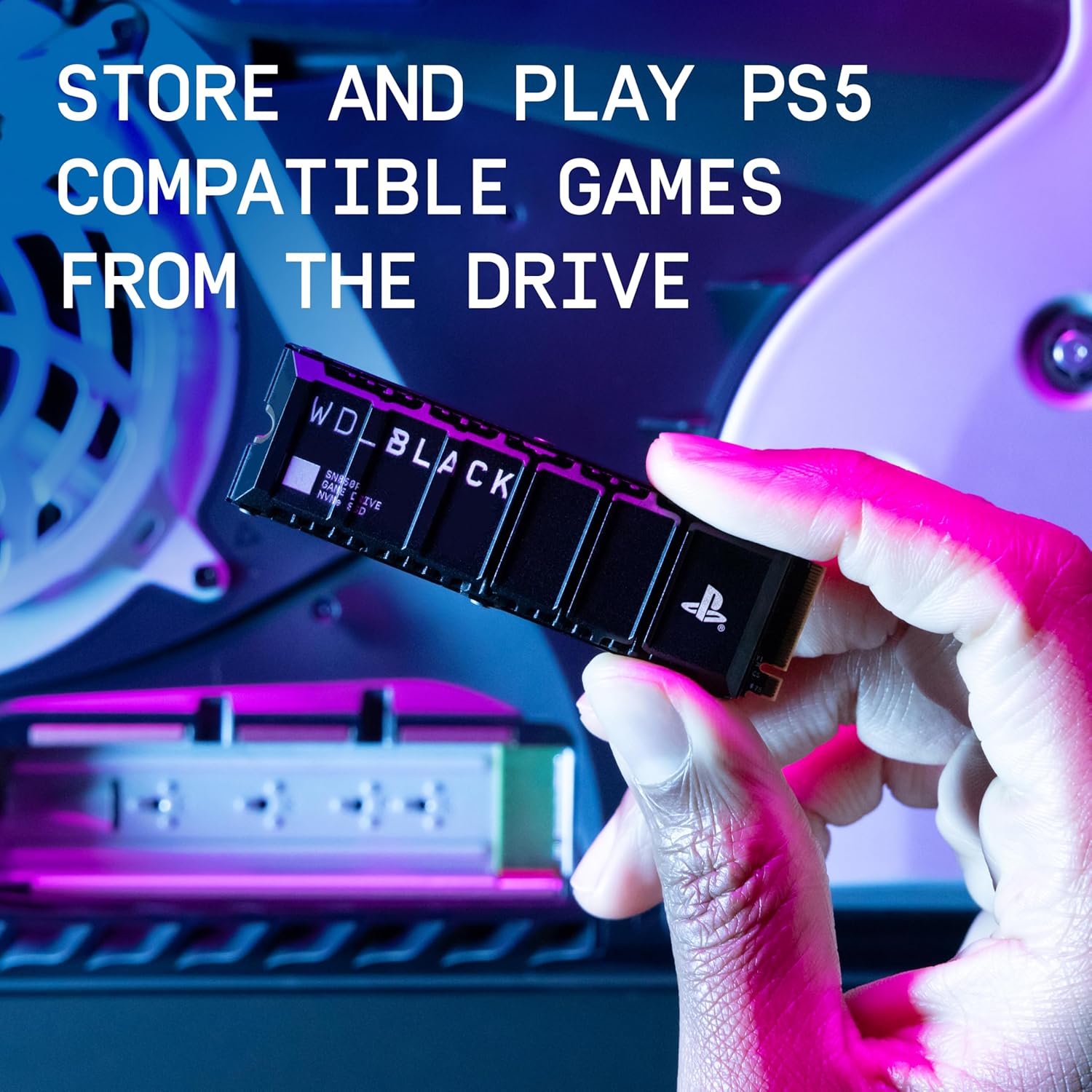 Thumbnail 4 de WD_BLACK SN850P 8TB PS5 SSD (Officially Licensed) — M.2 2280 PCIe Gen4 NVMe with heatsink