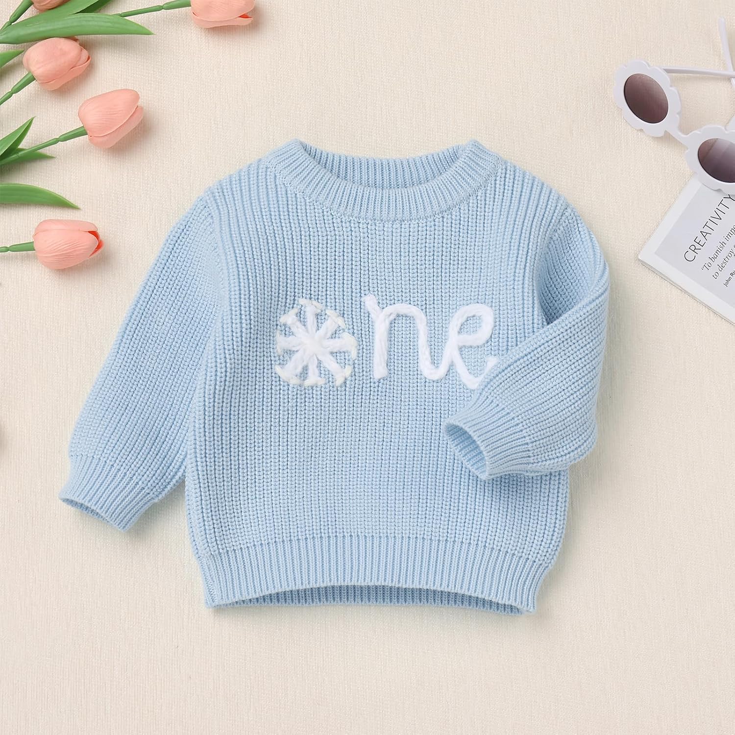Detalle de IDOPIP Baby Birthday Sweater