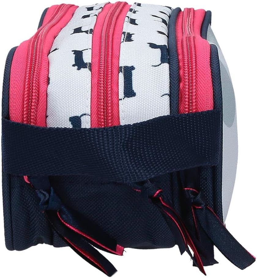 Detalle de Astuccio scolastico Roll Road Teckel: tre scomparti in poliestere per l’organizzazione quotidiana