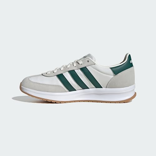 Detalle de adidas Run 70S 2.0 Shoes para Hombre - Core White/Collegiate Green/Off White, 43 1/3 EU