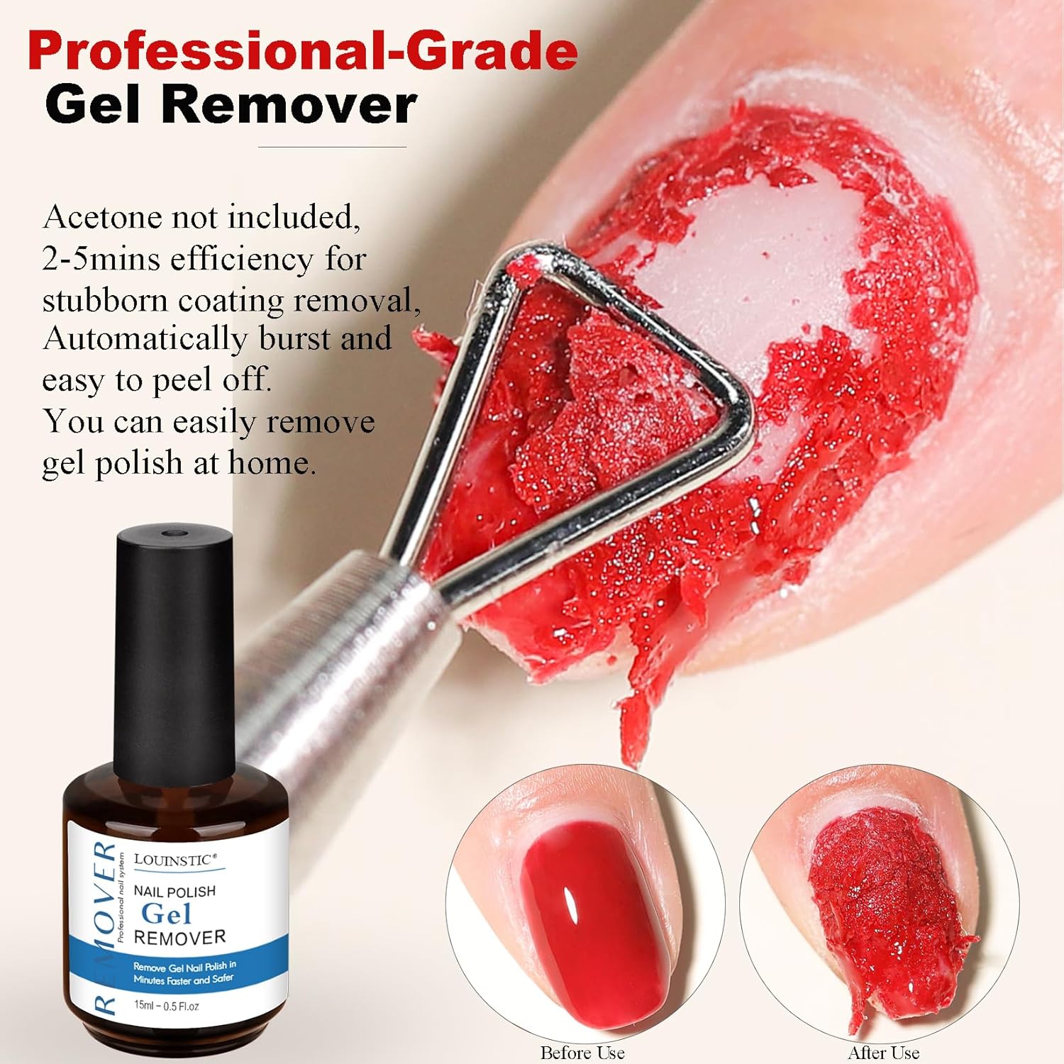 Detalle 2 de Gel Nail Polish Remover Kit 2–5 Min