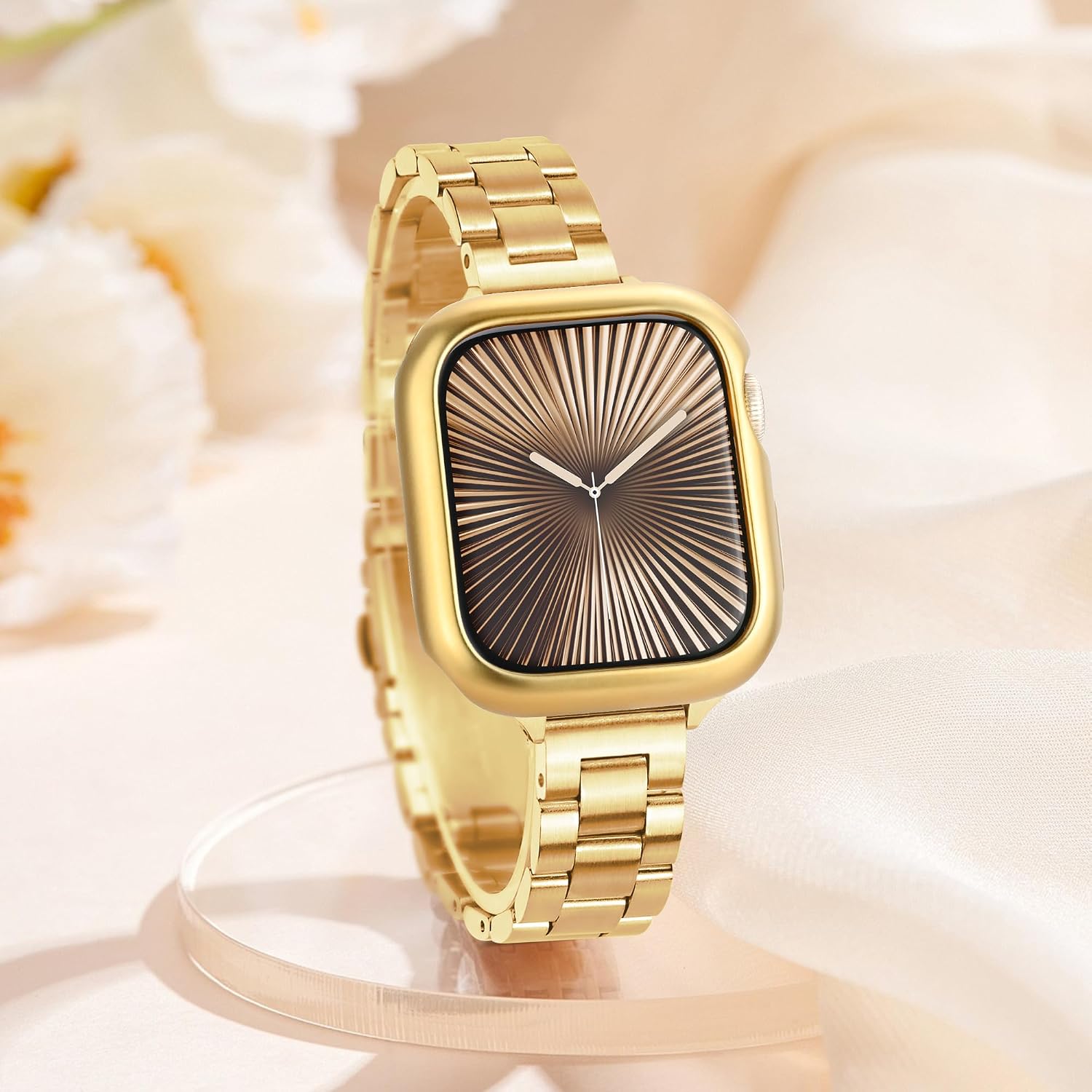 Thumbnail 3 de Slim metal Apple Watch strap 14mm