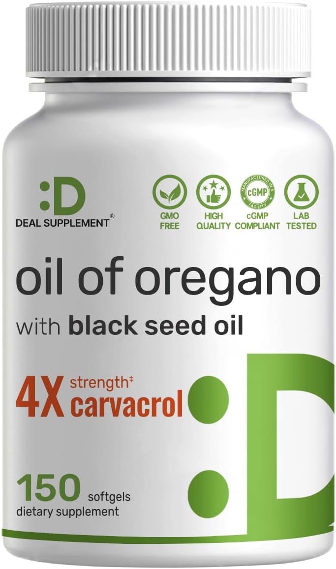 Detalle de DEAL SUPPLEMENT Oregano Oil Softgels, 150 Count