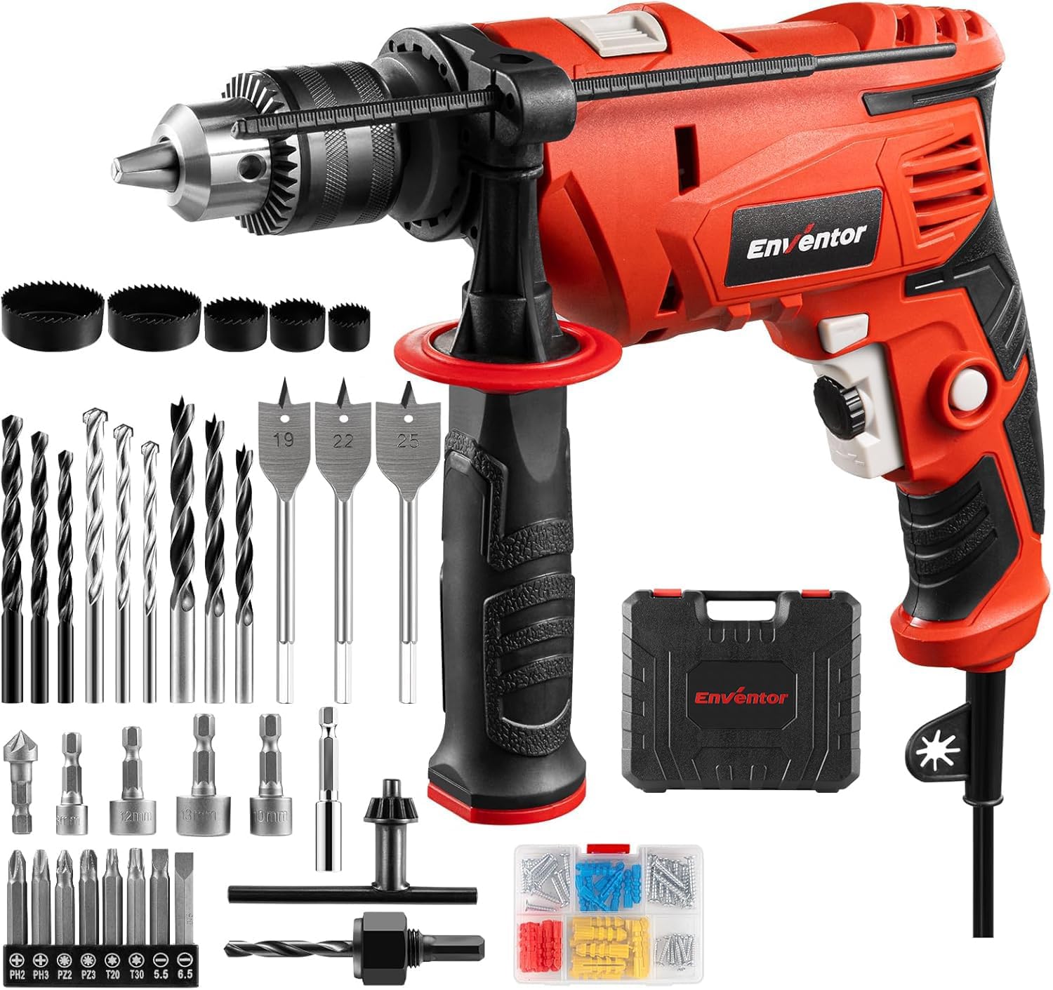 Enventor Hammer Drill 900W 13mm Chuck