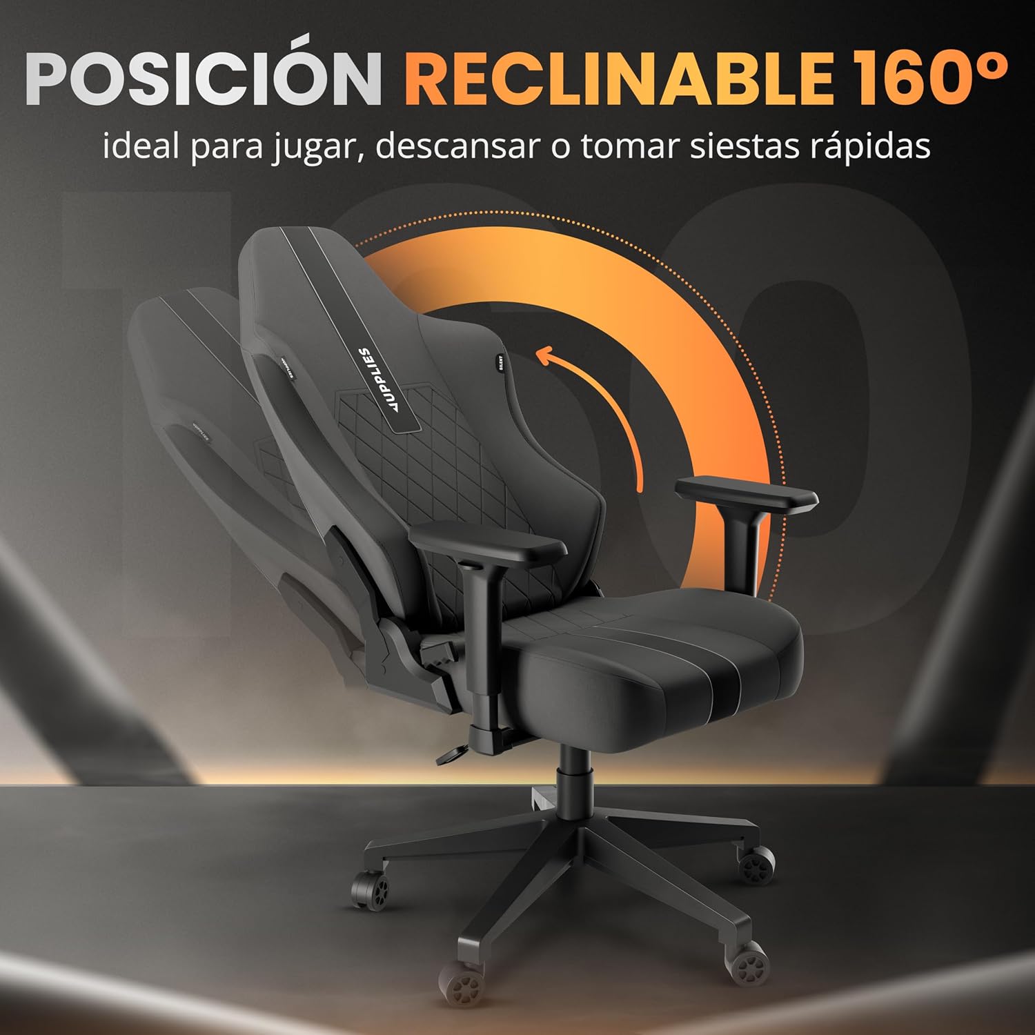 Thumbnail 5 de JUPPLIES Silla Gaming Premium 160° 150 kg