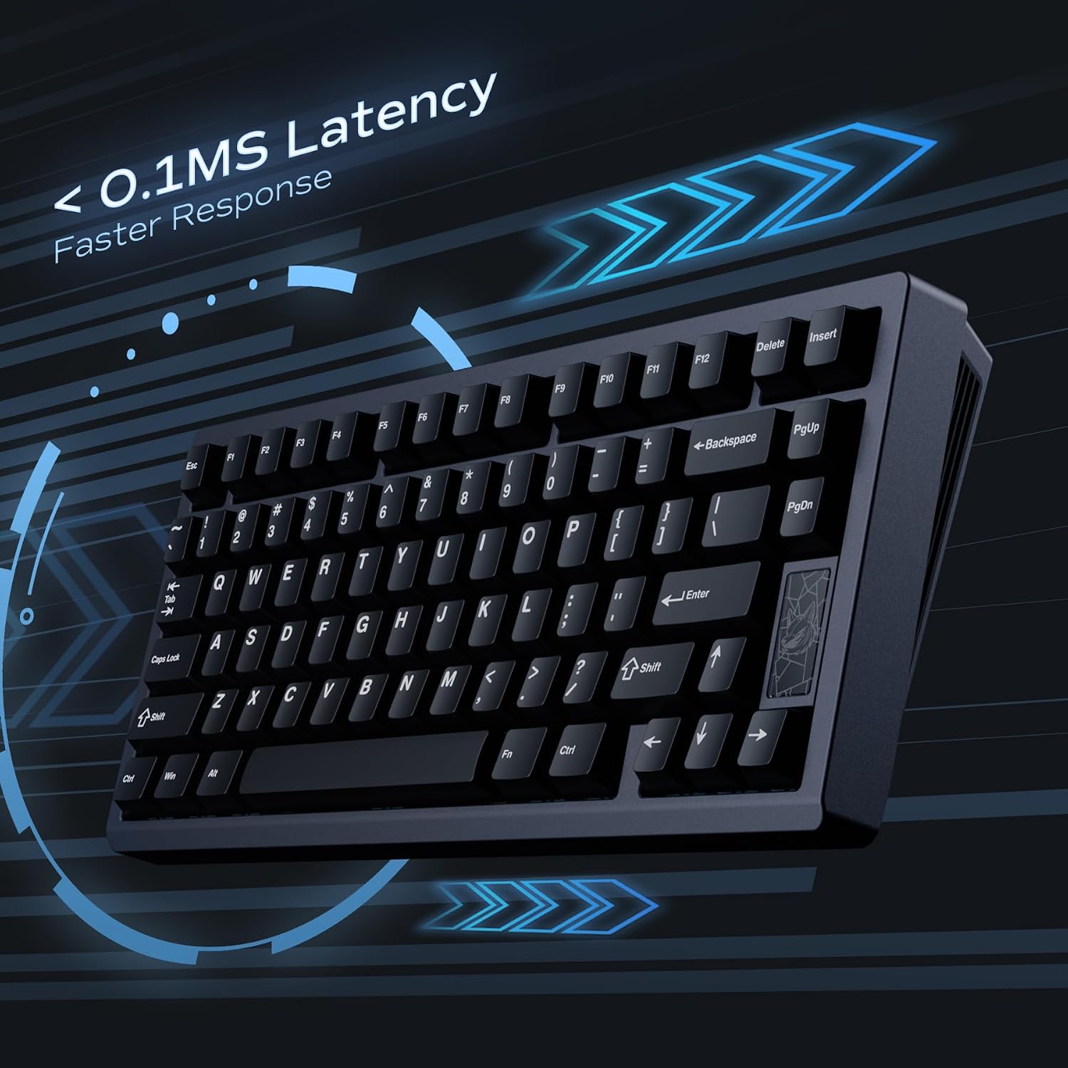 Thumbnail 4 de Chilkey Slice75 HE Gaming Keyboard: 75% Hall Effect Magnetic Aluminum Keyboard