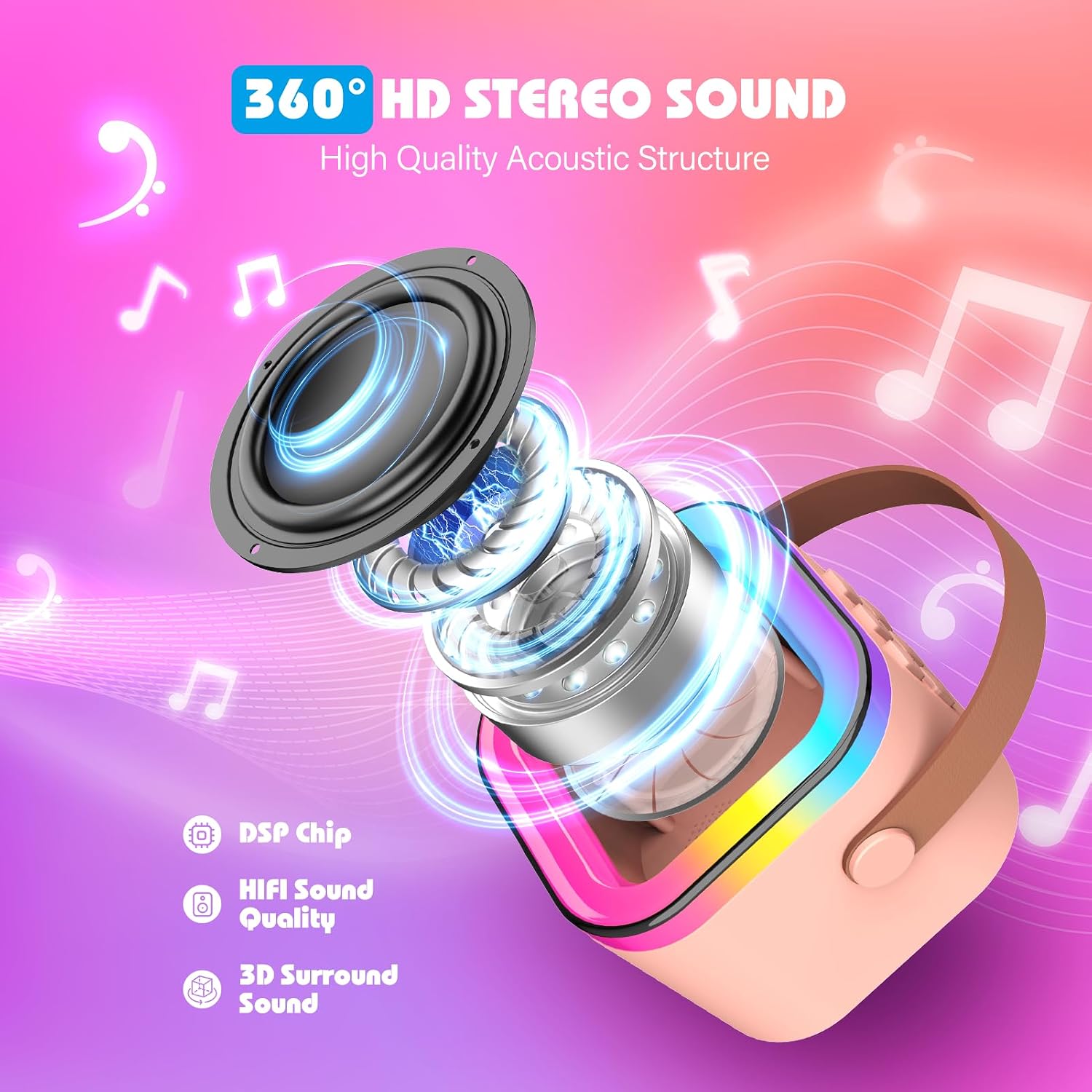 Thumbnail 3 de Dislocati Karaoke Machine 2‑mic for kids 🎤