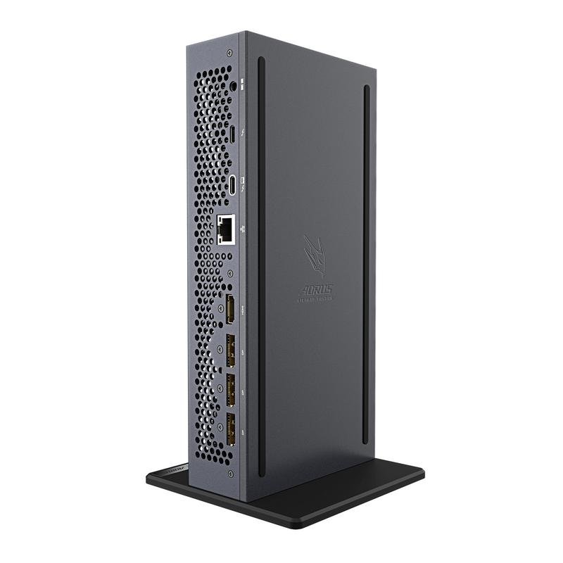 Detalle 2 de Gigabyte AORUS RTX 5060 Ti AI BOX 16GB GDDR7 Reflex 2 RTX AI DLSS4: GPU externa de alto rendimiento para portátil y PC