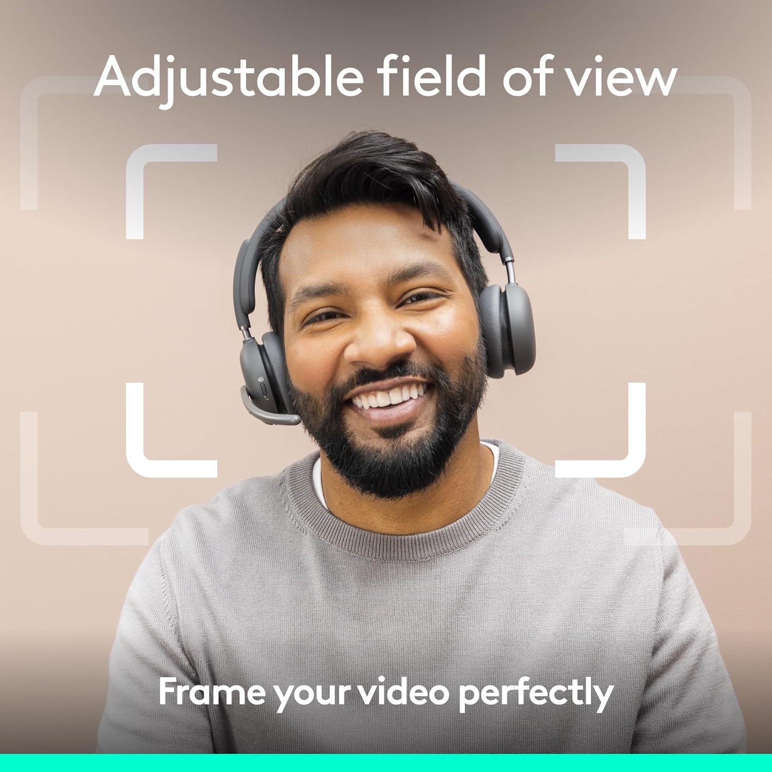 Detalle de Logitech Brio 4K Webcam with noise‑cancelling mic