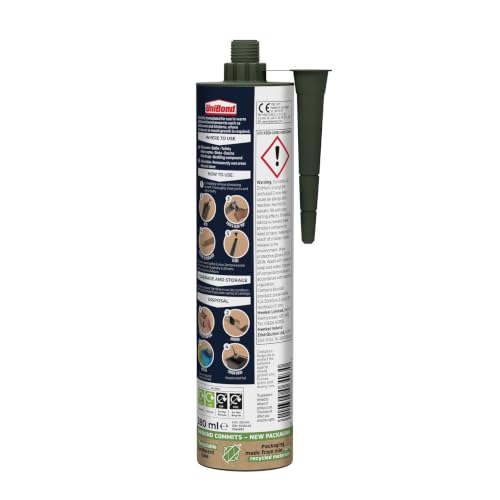 Thumbnail 1 de UniBond Kitchen & Bathroom Mould-Resistant White Sealant 280 ml