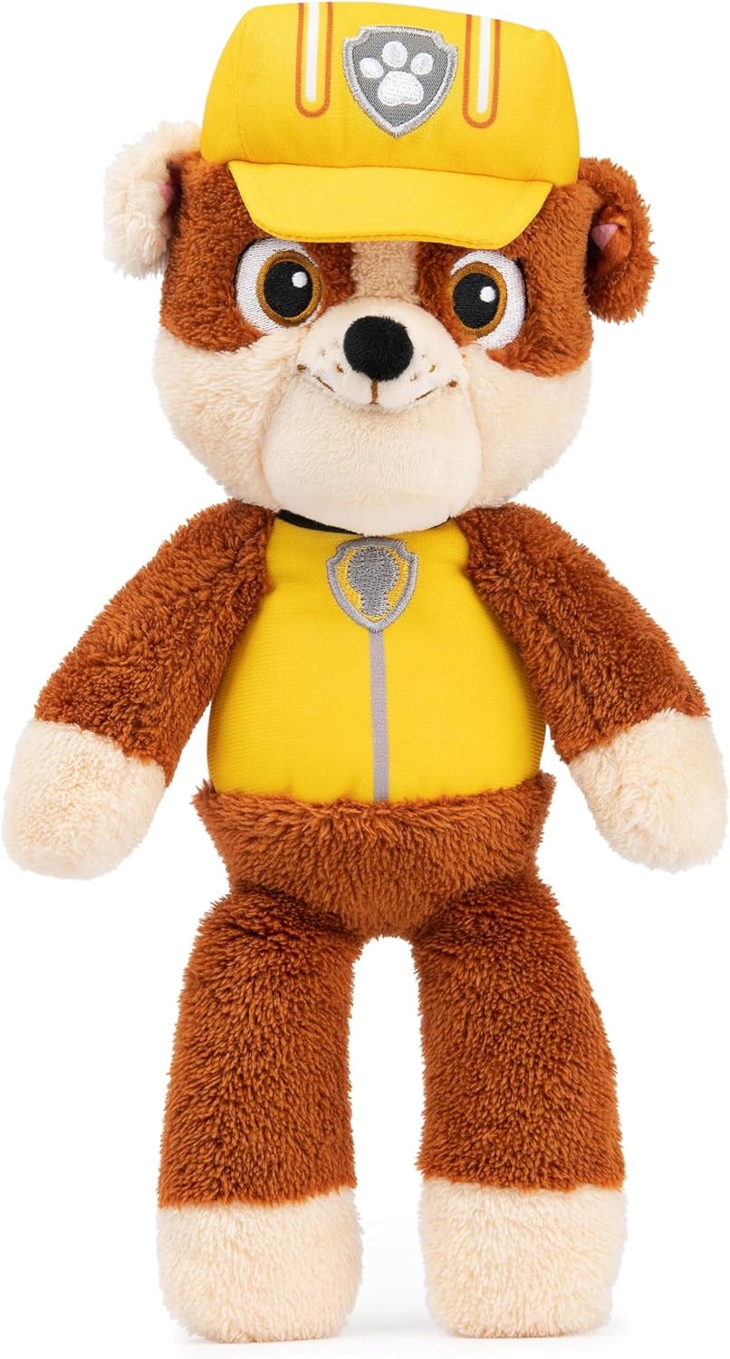 Thumbnail 6 de GUND PAW Patrol Schlenkerplüsch Rubble, 30 cm – Plüschtier aus Velours-Frottee mit gestickten Augen