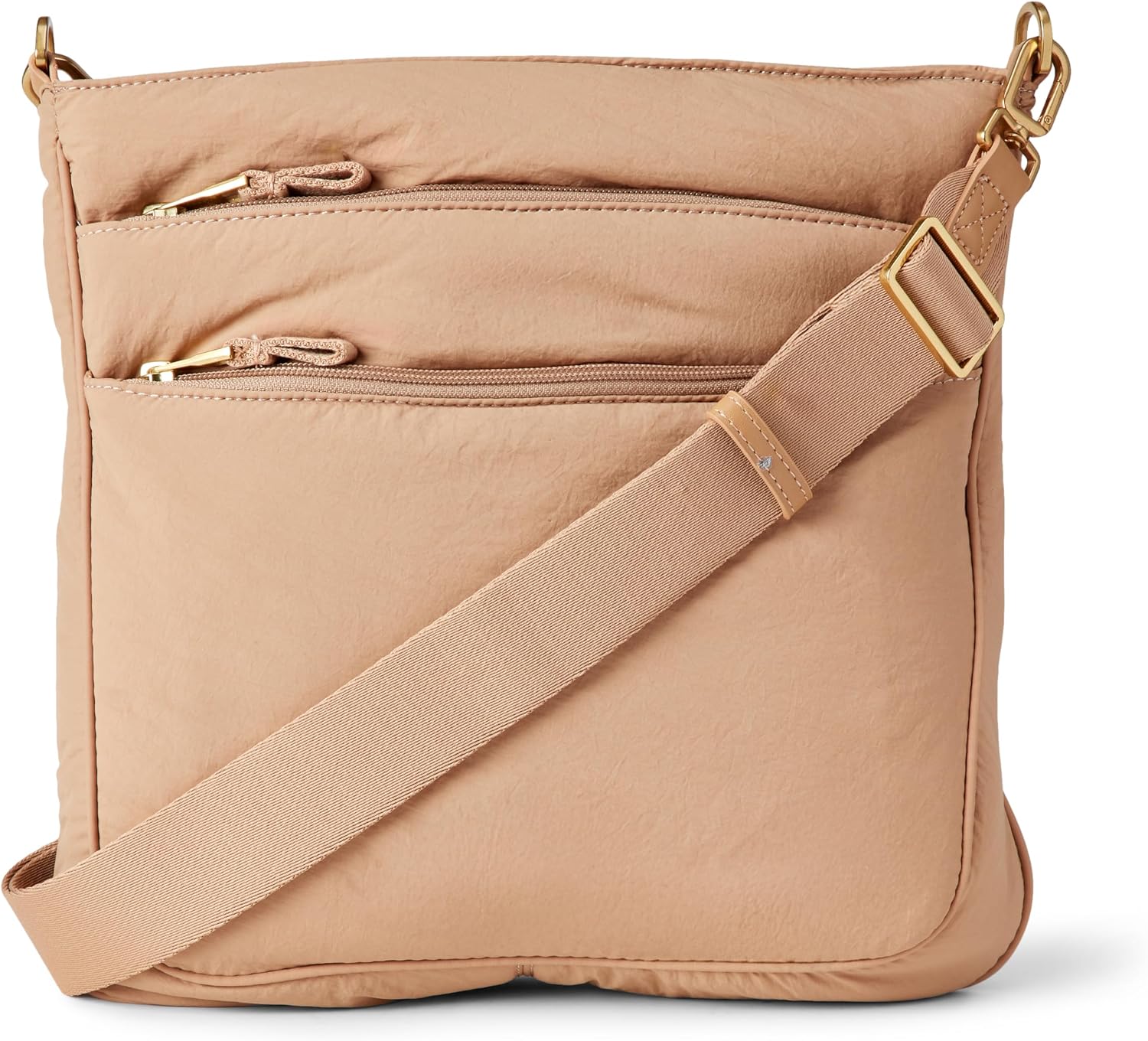 Detalle de Amazon Essentials Women's Slim Nylon Cross-body Bag