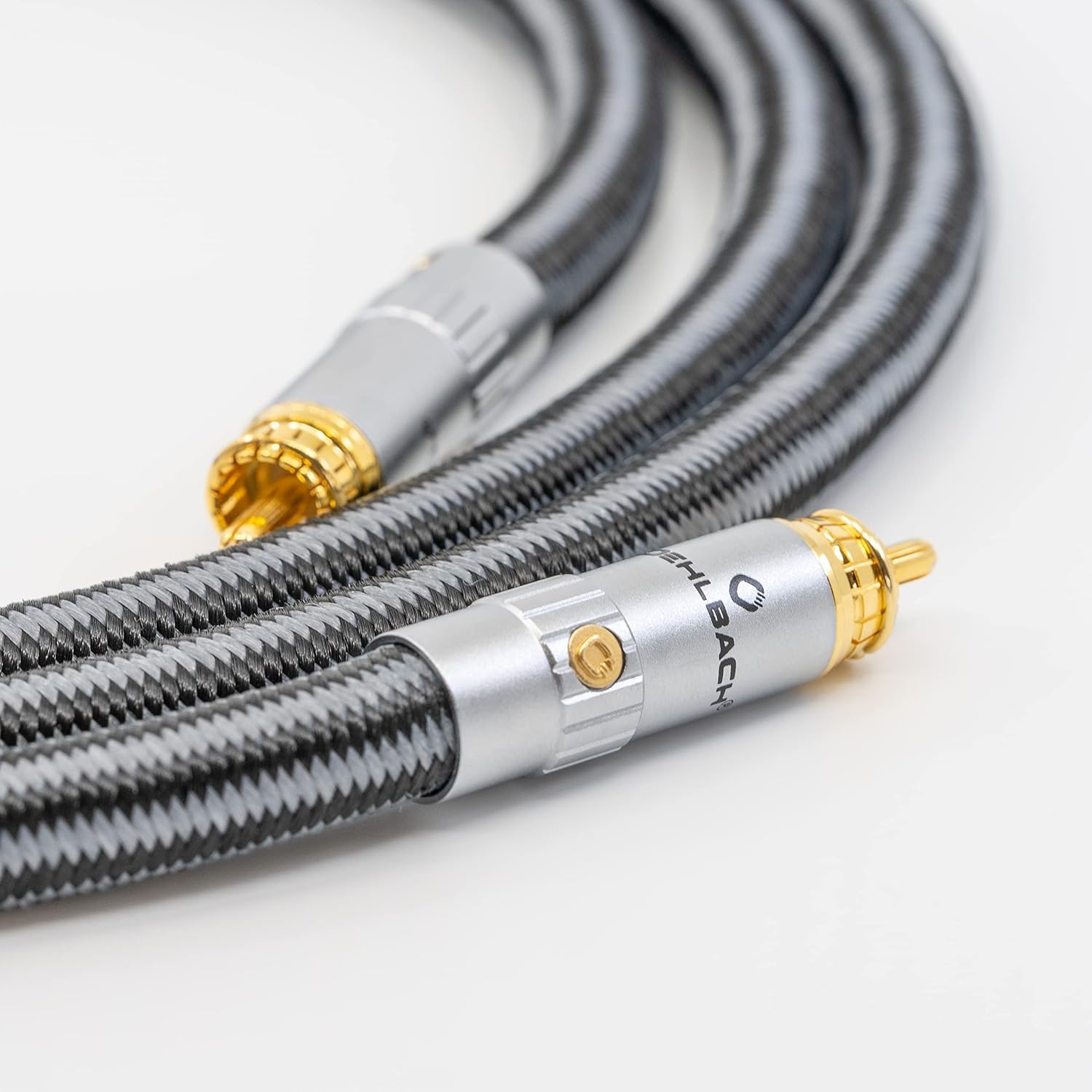 Detalle 2 de Oehlbach XXL Sub Xtreme 220 – kabel subwooferowy RCA 2,20 m, HPOCC