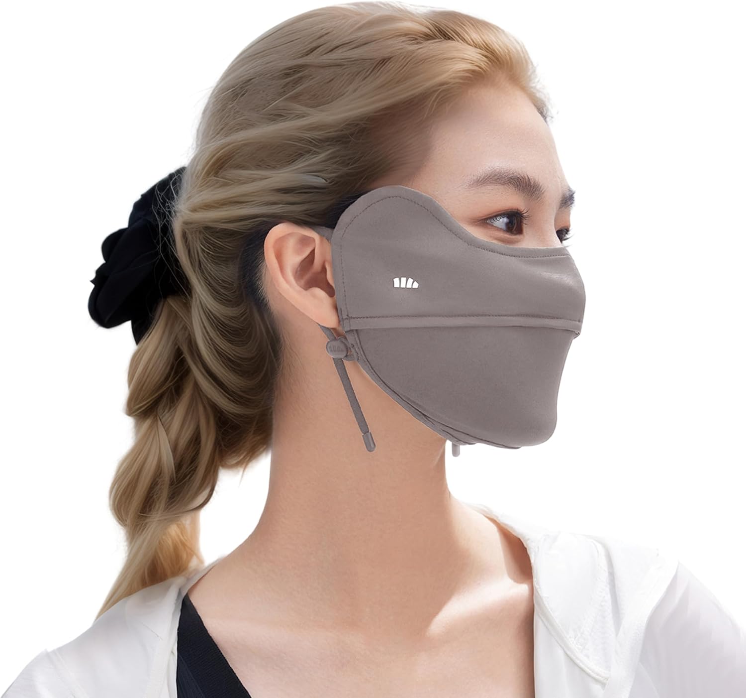 Detalle de BENEUNDER UV Sun Protection Face Cover and Neck Gaiter, UPF 50+