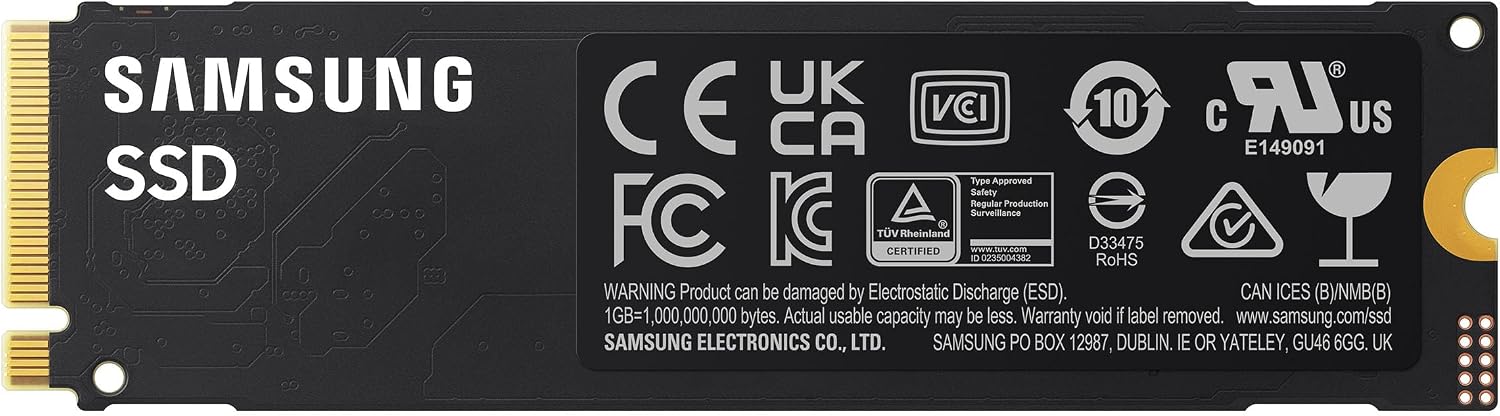 Thumbnail 2 de Samsung MZ-V9V2T0B/AM 990 SSD 2TB M.2 PCIe 4.0 NVMe Drive