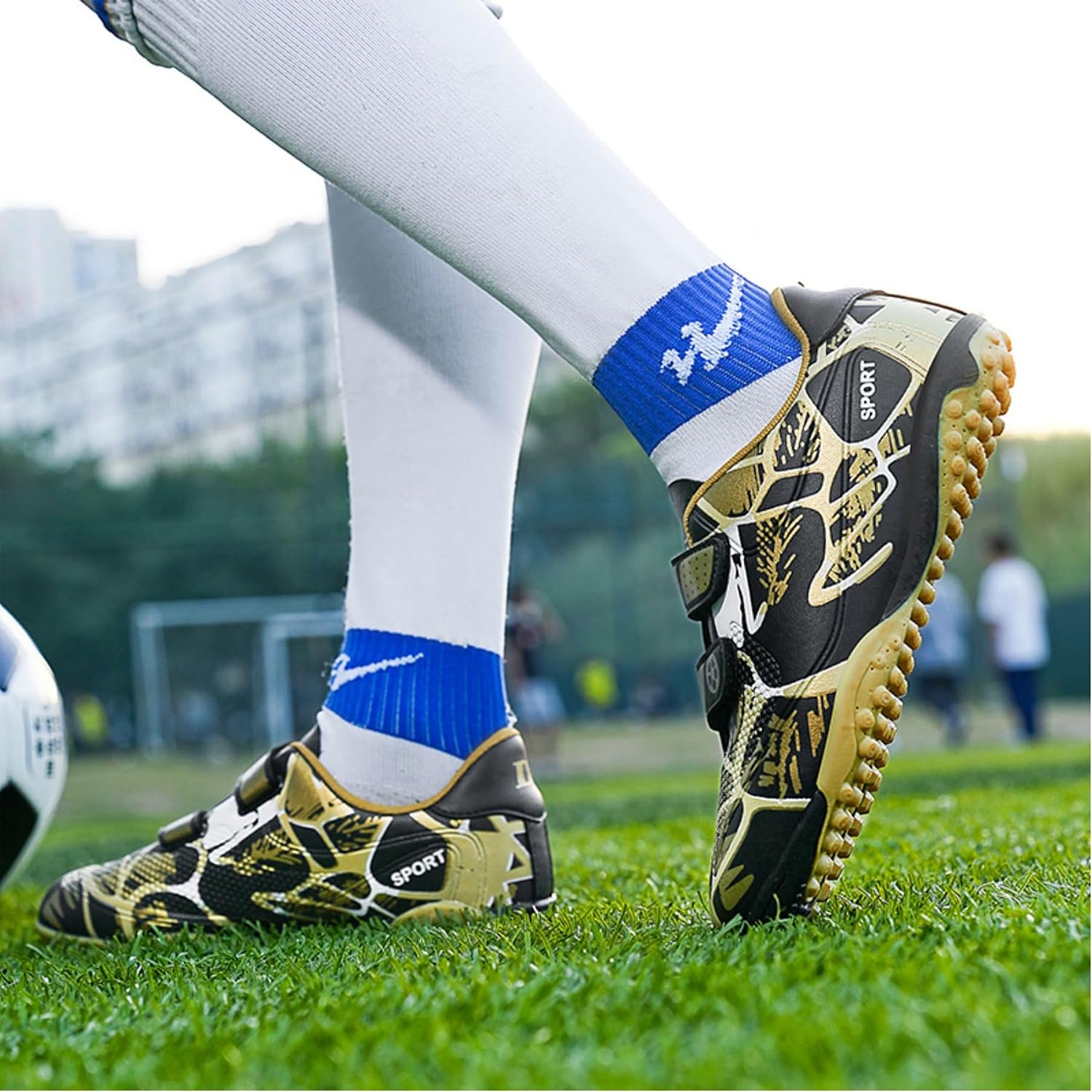 Thumbnail 2 de BAODLE Scarpe Da Calcio Ragazzi FG/AG
