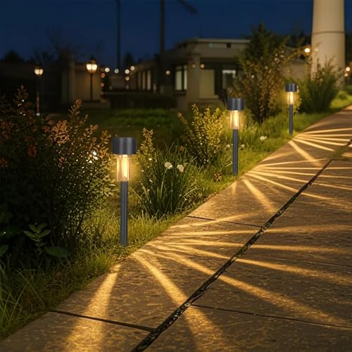 Thumbnail 5 de Hqynss Lampes Solaires Extérieur Jardin – Lot de 12, IP65, Éclairage Blanc Chaud 3000K