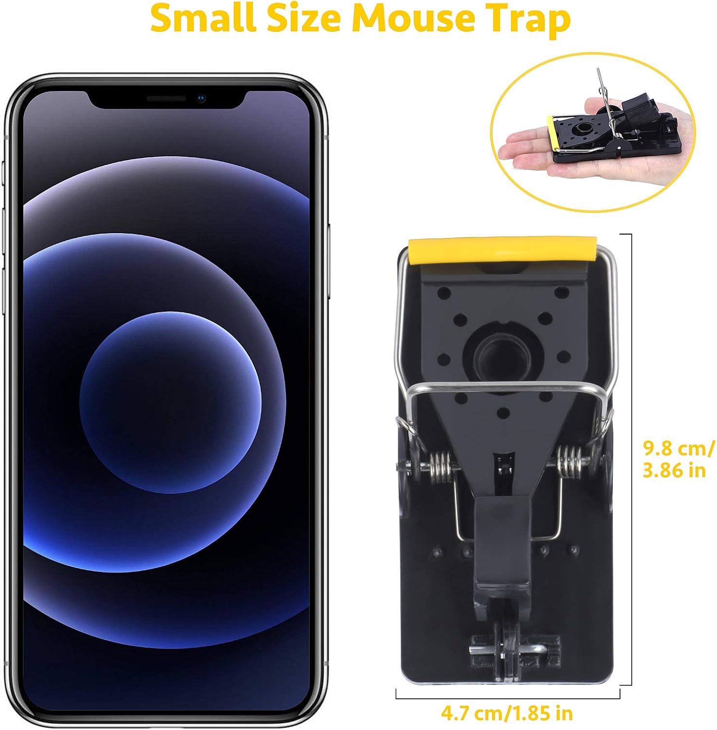 Thumbnail 4 de Trisiki Mouse Trap 6-pack reusable snap traps 🐭