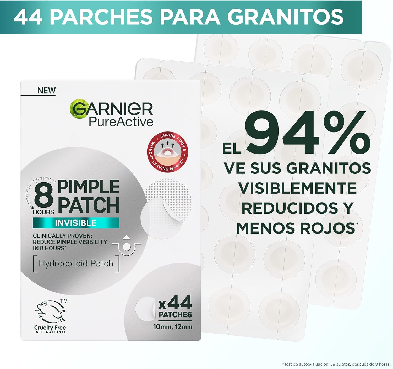 Thumbnail 7 de Garnier Pure Active Parche Visible Anti-Granitos 💧 88u