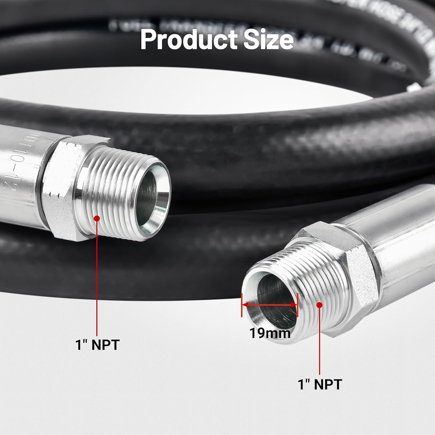 Thumbnail 2 de EVIL ENERGY 1" Fuel Transfer Hose 10FT ⛽