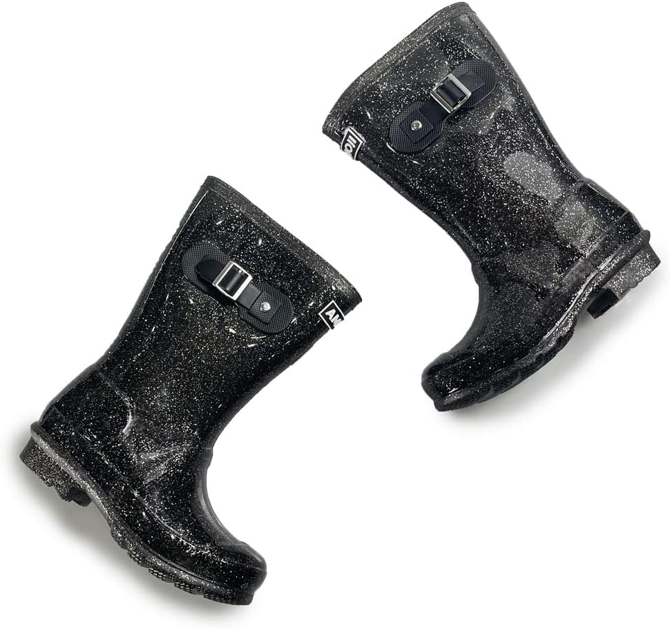 Thumbnail 6 de AMOJI Kids’ Rain Boots, PVC, Glitter Finish, Lightweight and Non-Slip