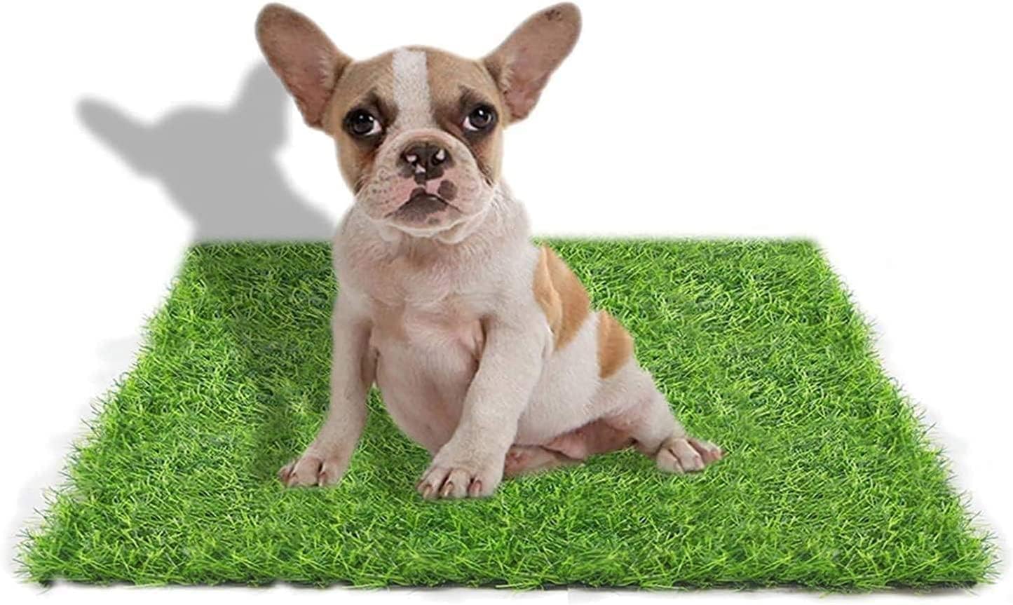 Detalle de STARROAD-TIM 50 x 60 cm Artificial Grass Rug for Dogs