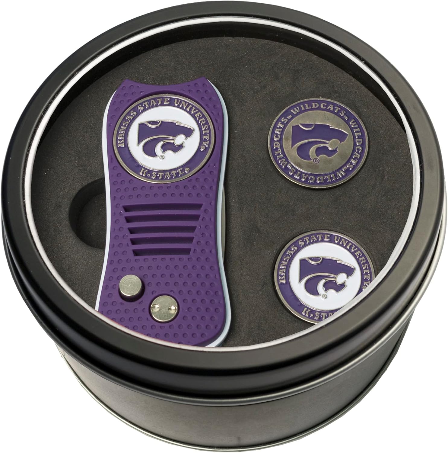 Detalle de Team Golf NCAA Switchblade Divot Tool Gift Set with Magnetic Ball Markers