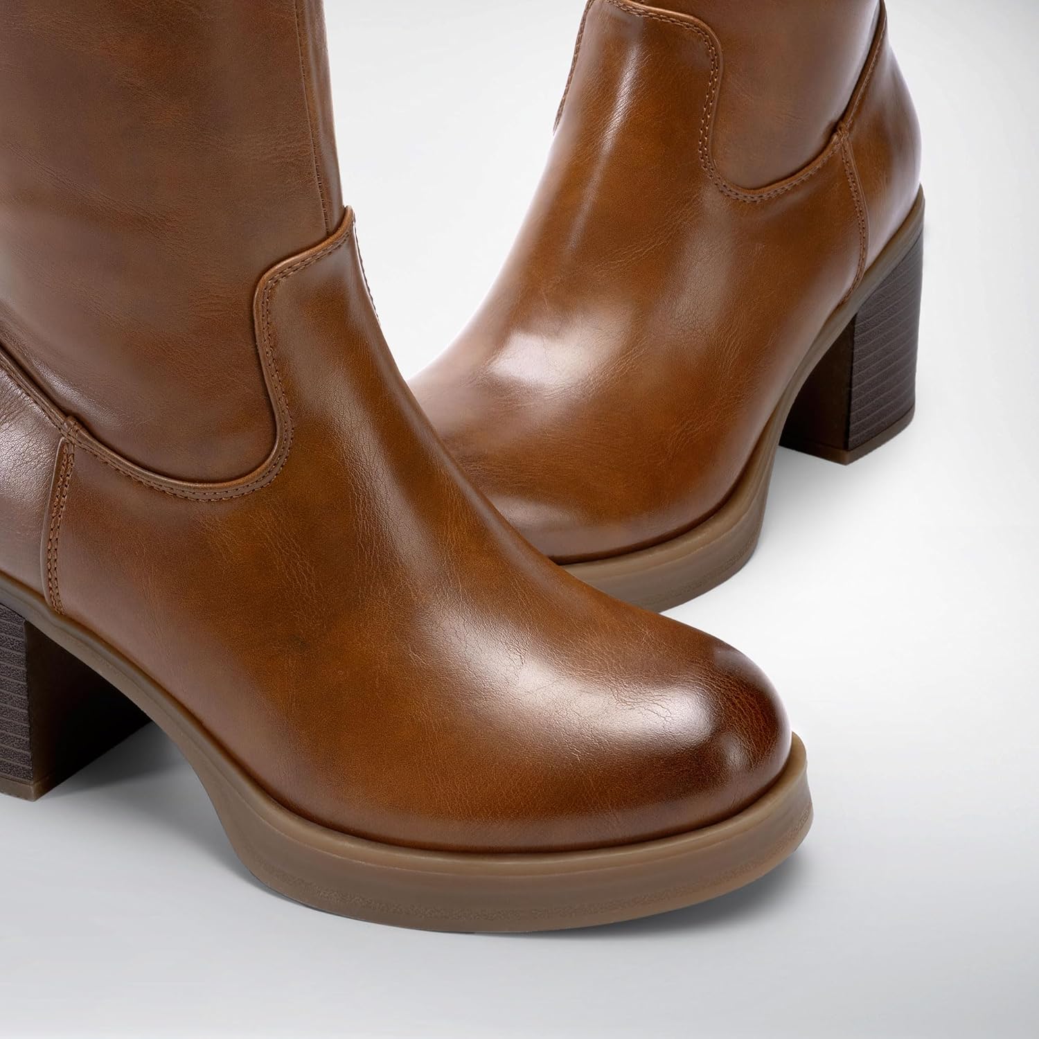 Detalle 2 de DREAM PAIRS Knee High Chunky Platform Boots