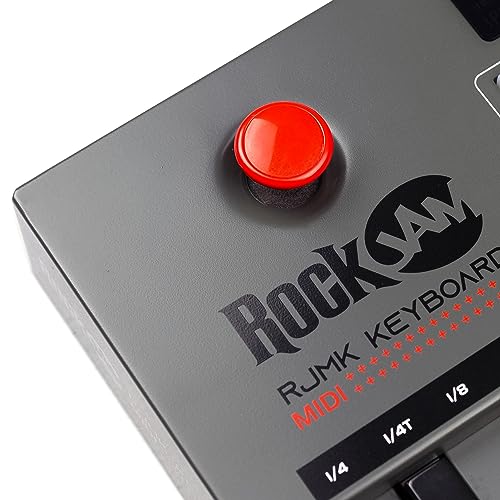 Thumbnail 4 de RockJam Go 25 Key: controller MIDI Bluetooth USB con 8 drum pad retroilluminati e 8 knob