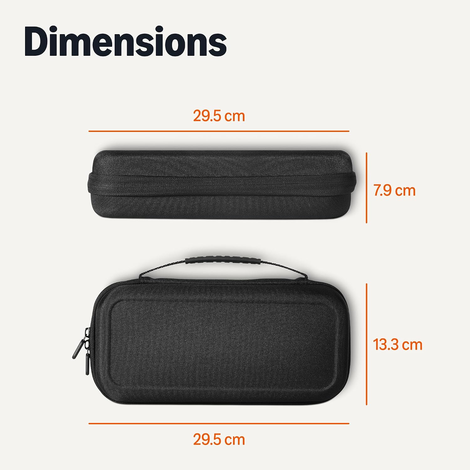 Detalle de Amazon Basics Universal Nintendo Switch Case with 12 Game Card Slots for Switch 2 and Switch OLED