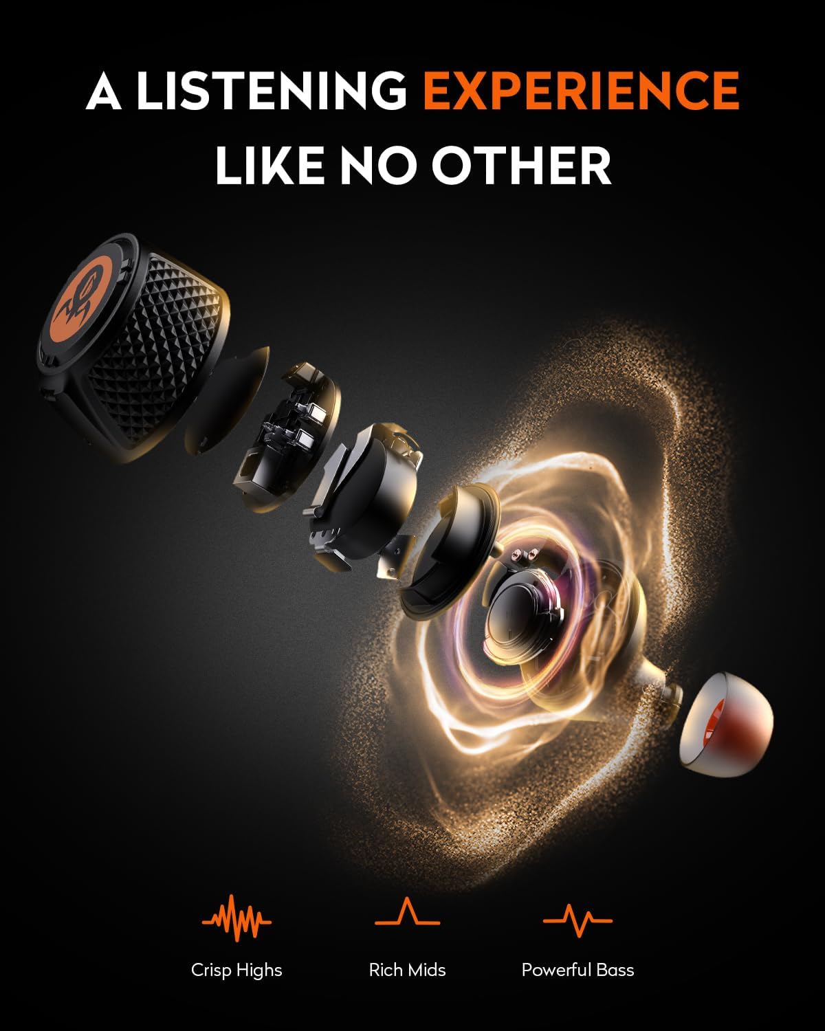 Detalle de GravaStar Sirius Plus True Wireless Earbuds