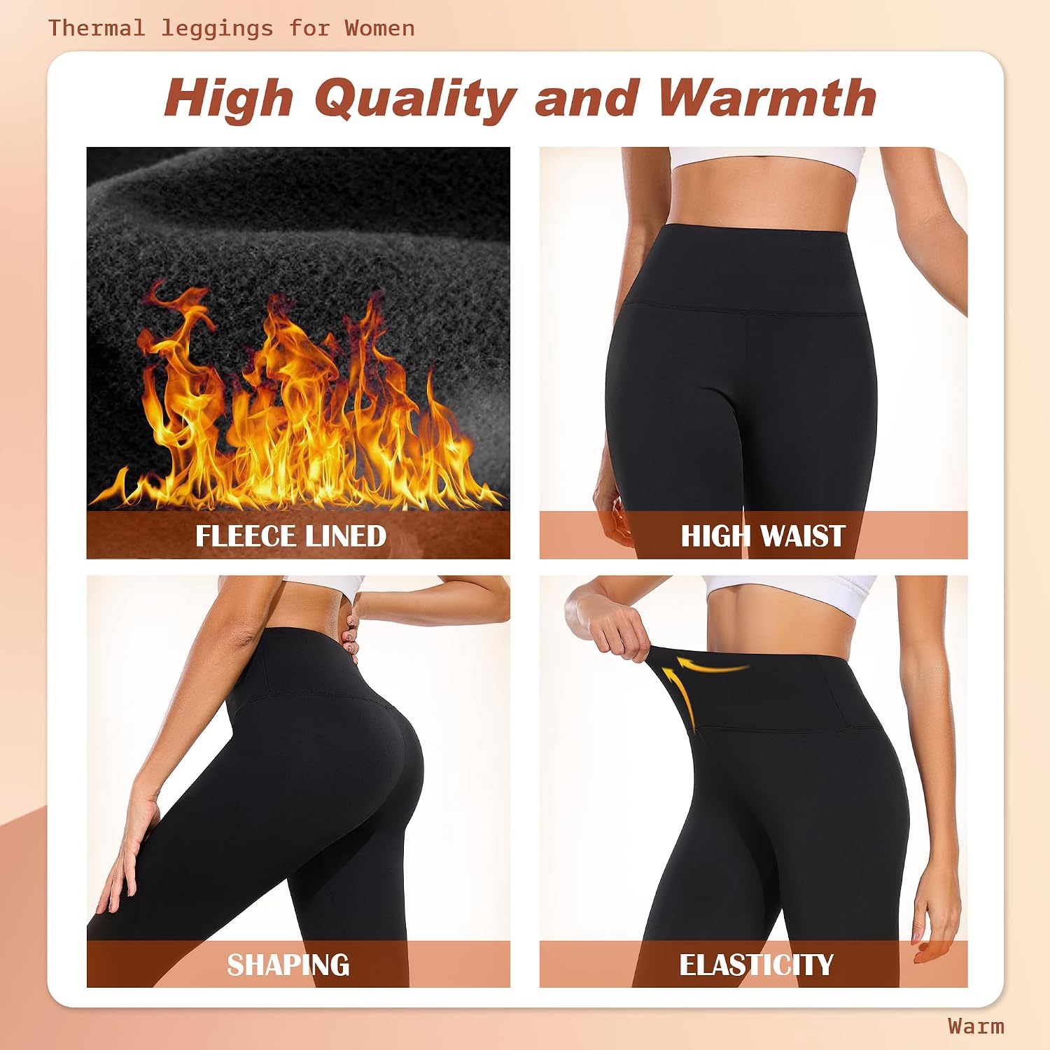 Thumbnail 2 de BENNIES Winter High Waist Thermal Leggings