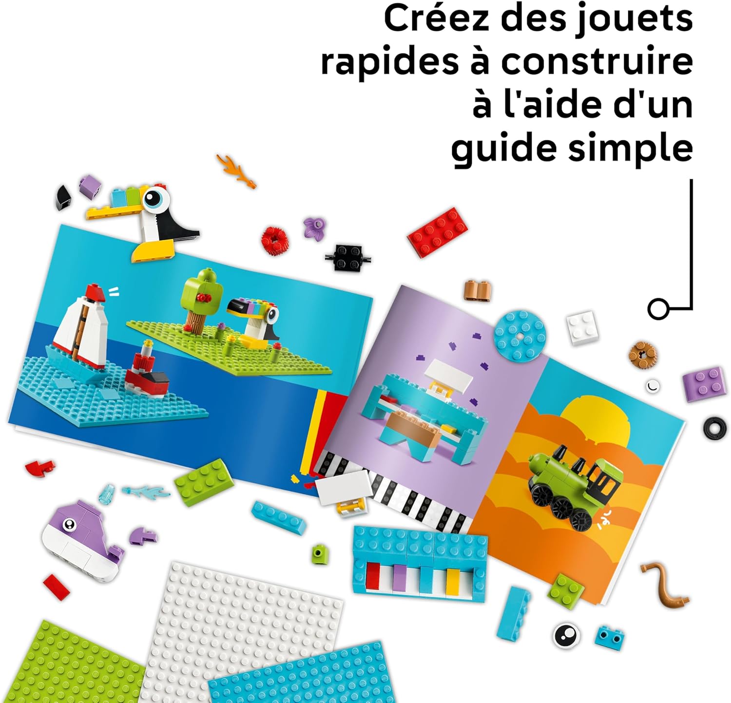 Thumbnail 4 de LEGO Classic La boîte créative pour Construire et Jouer (11044) — 750 briques et idées faciles pour enfants dès 5 ans