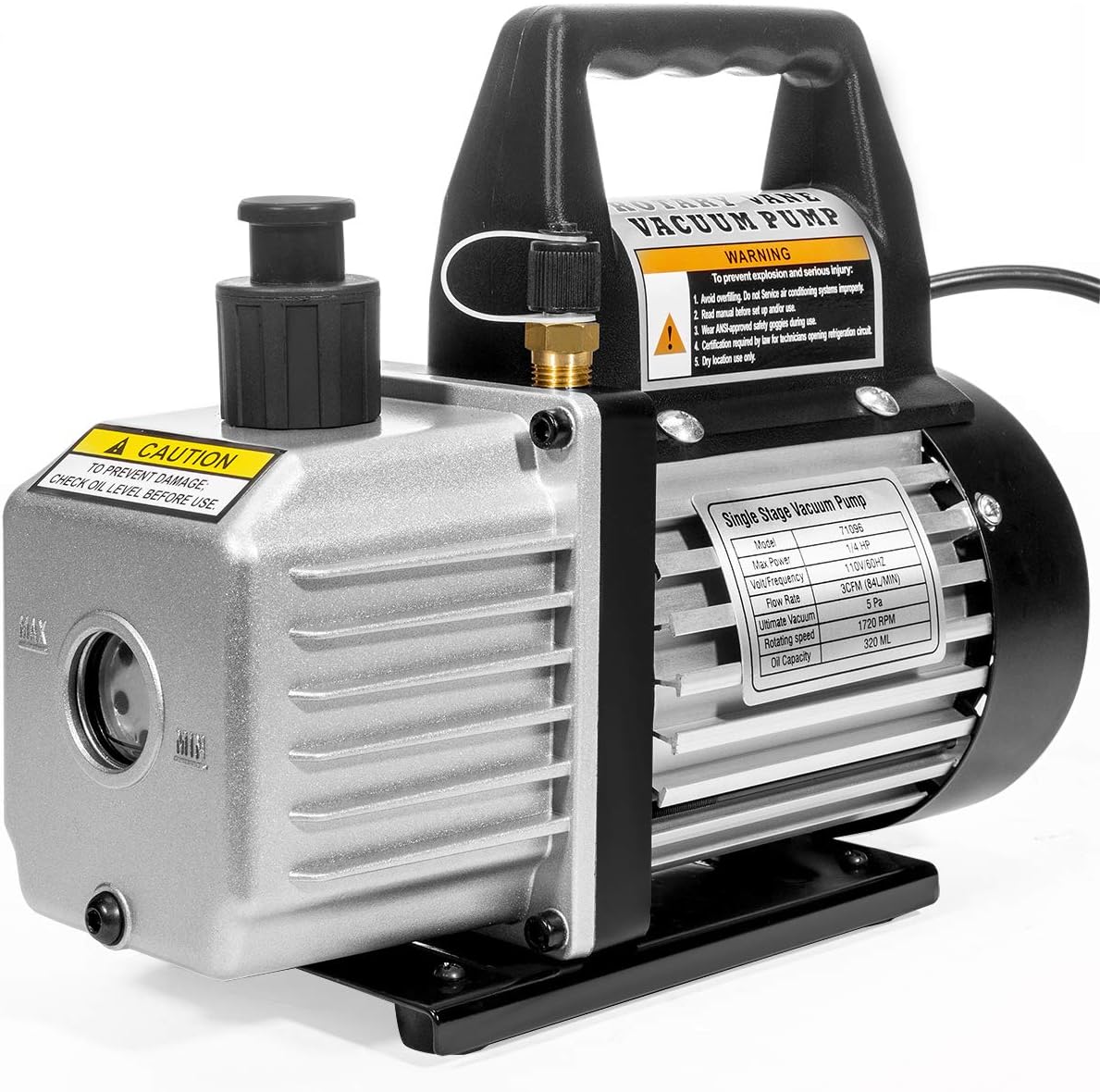 Thumbnail 5 de XtremepowerUS HVAC Air Vacuum Pump 3 CFM 🛠