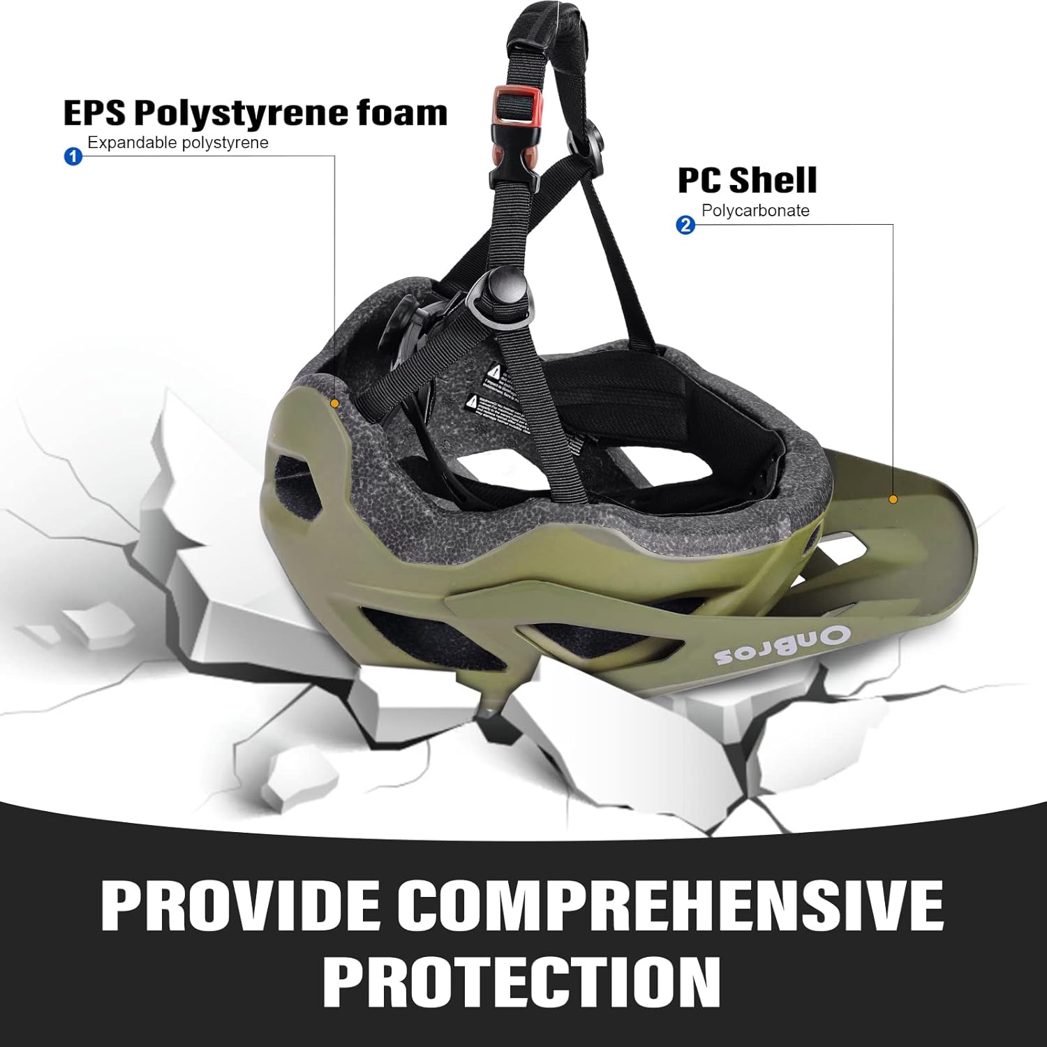 Thumbnail 5 de OnBros Cycle Helmet: Lightweight Multisport Helmet for Men and Women