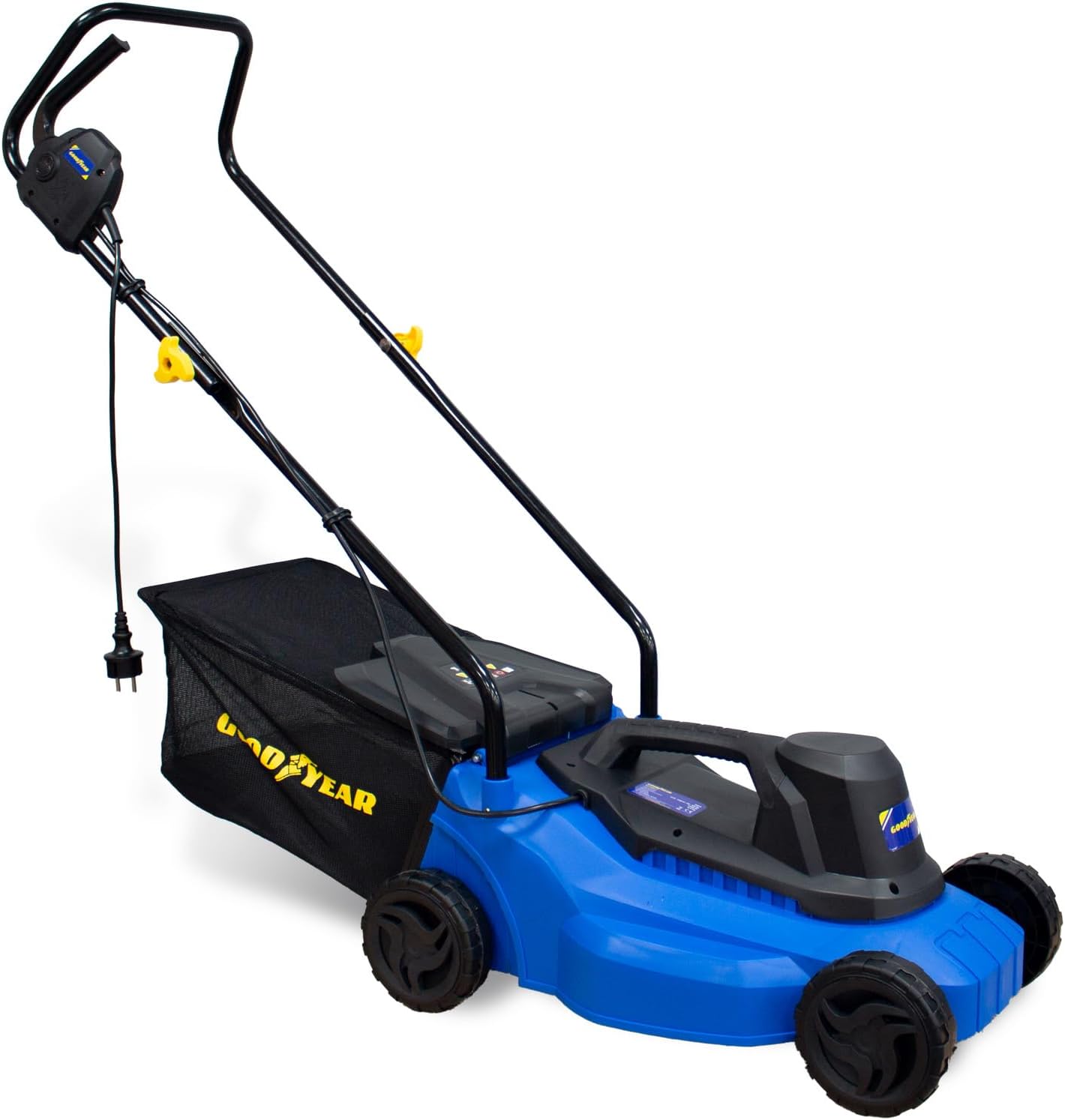 Detalle 2 de Goodyear kosiarka elektryczna 1200 W, szerokość koszenia 32 cm i kosz 35 l