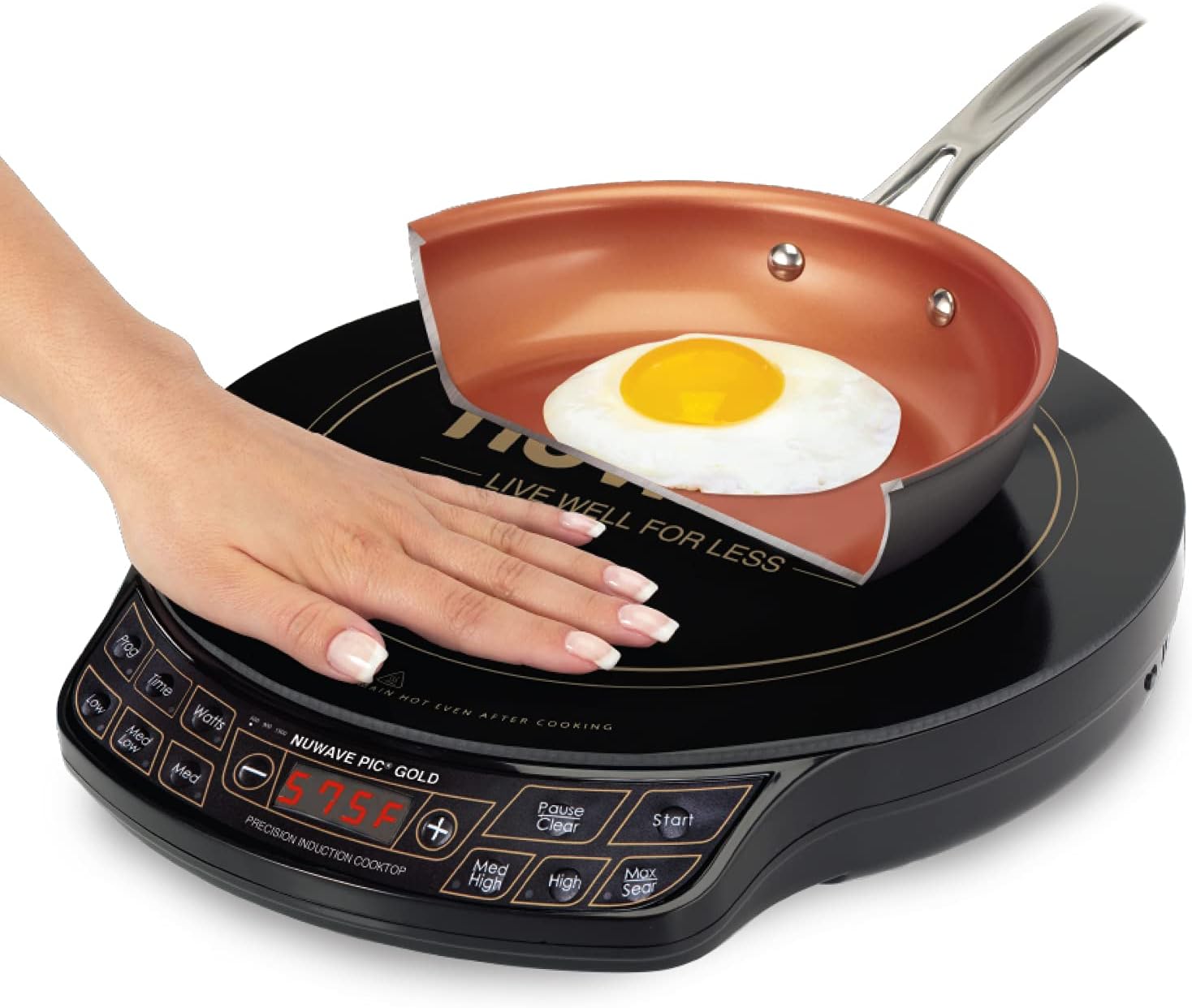 Detalle 2 de Nuwave Gold Induction Cooktop, 8"