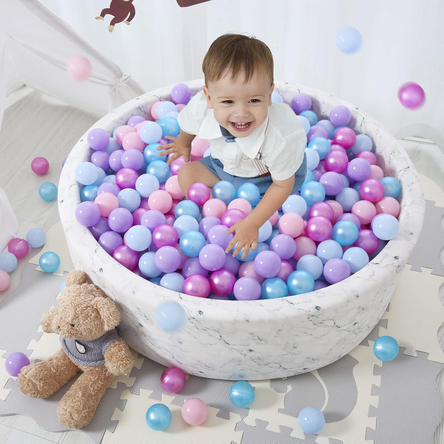 Thumbnail 6 de STARBOLO Ball Pit Balls (Phthalate-Free, BPA-Free) for Toddlers — Crush-Proof Pool Play Pit Balls