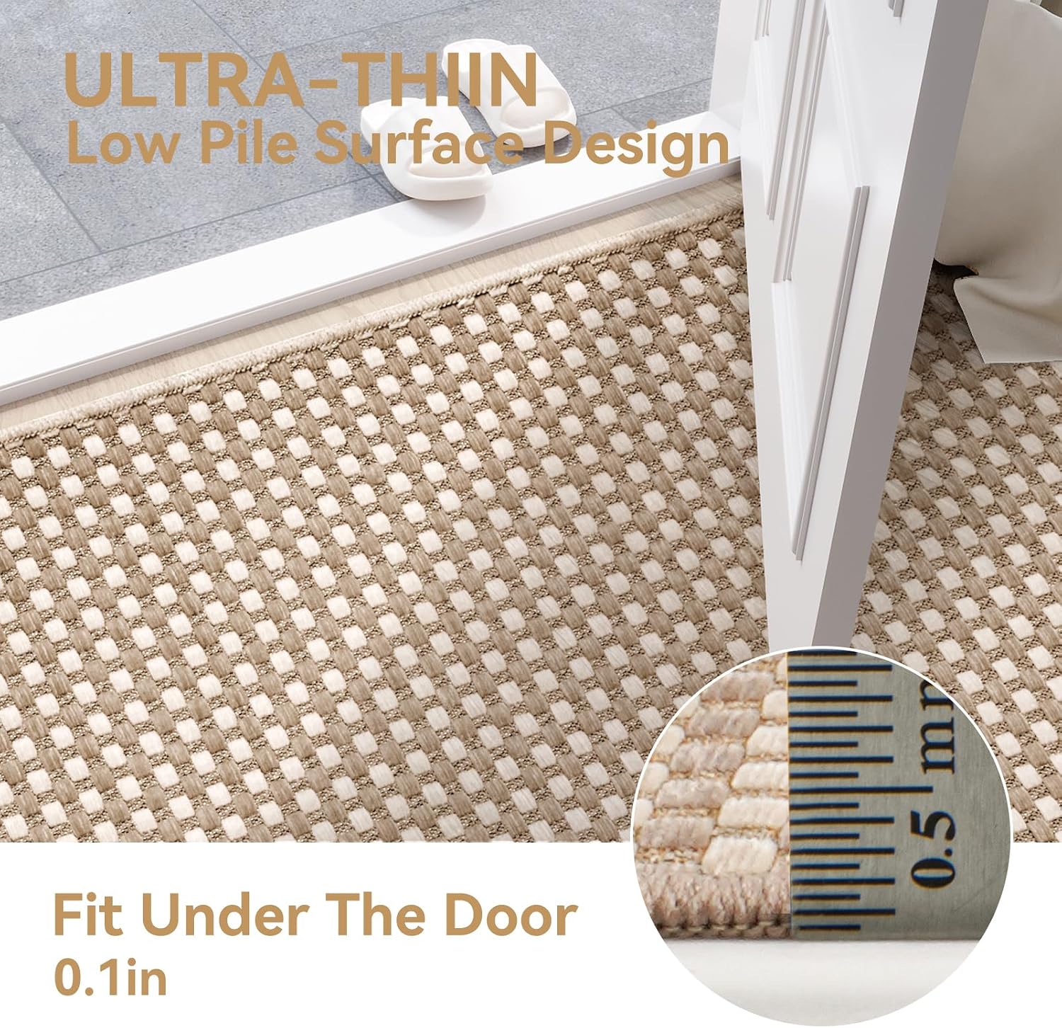 Detalle de YDKGL Runner Rug 2x8 ft