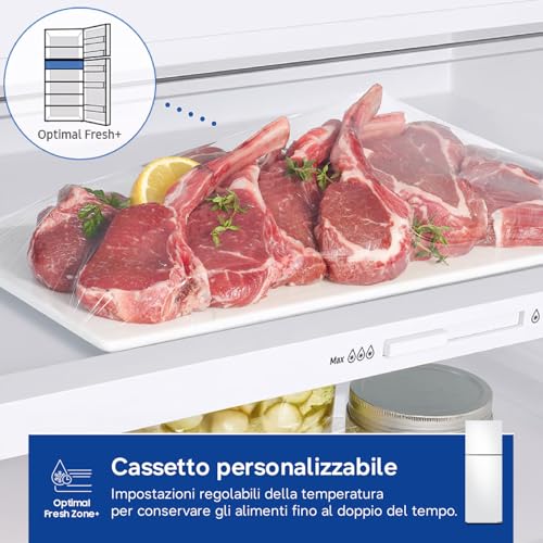 Detalle de Samsung Frigorifero Doppia Porta EcoFlex AI F-RD31CG56WW3M: spazio e tecnologia Total No Frost