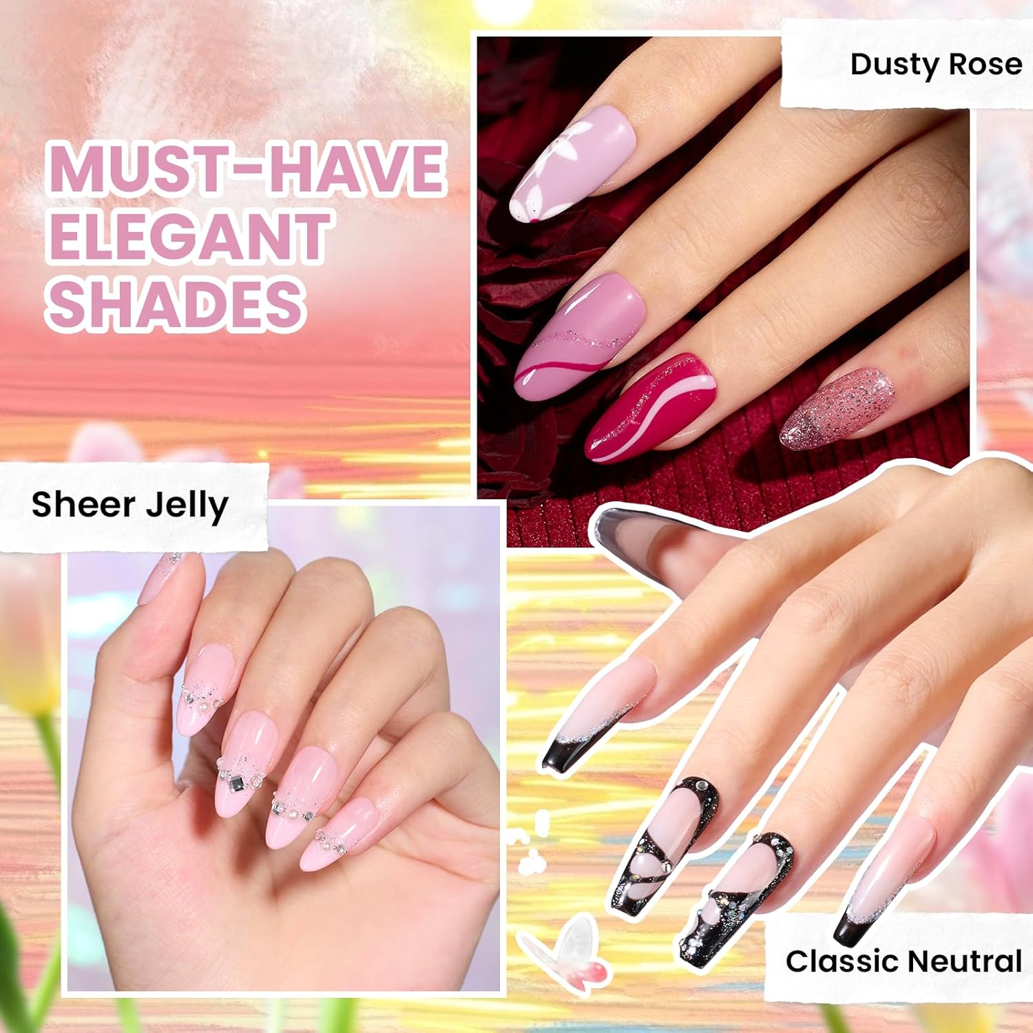 Thumbnail 4 de Beetles 110 PCS Gel Nail Polish Set 💅