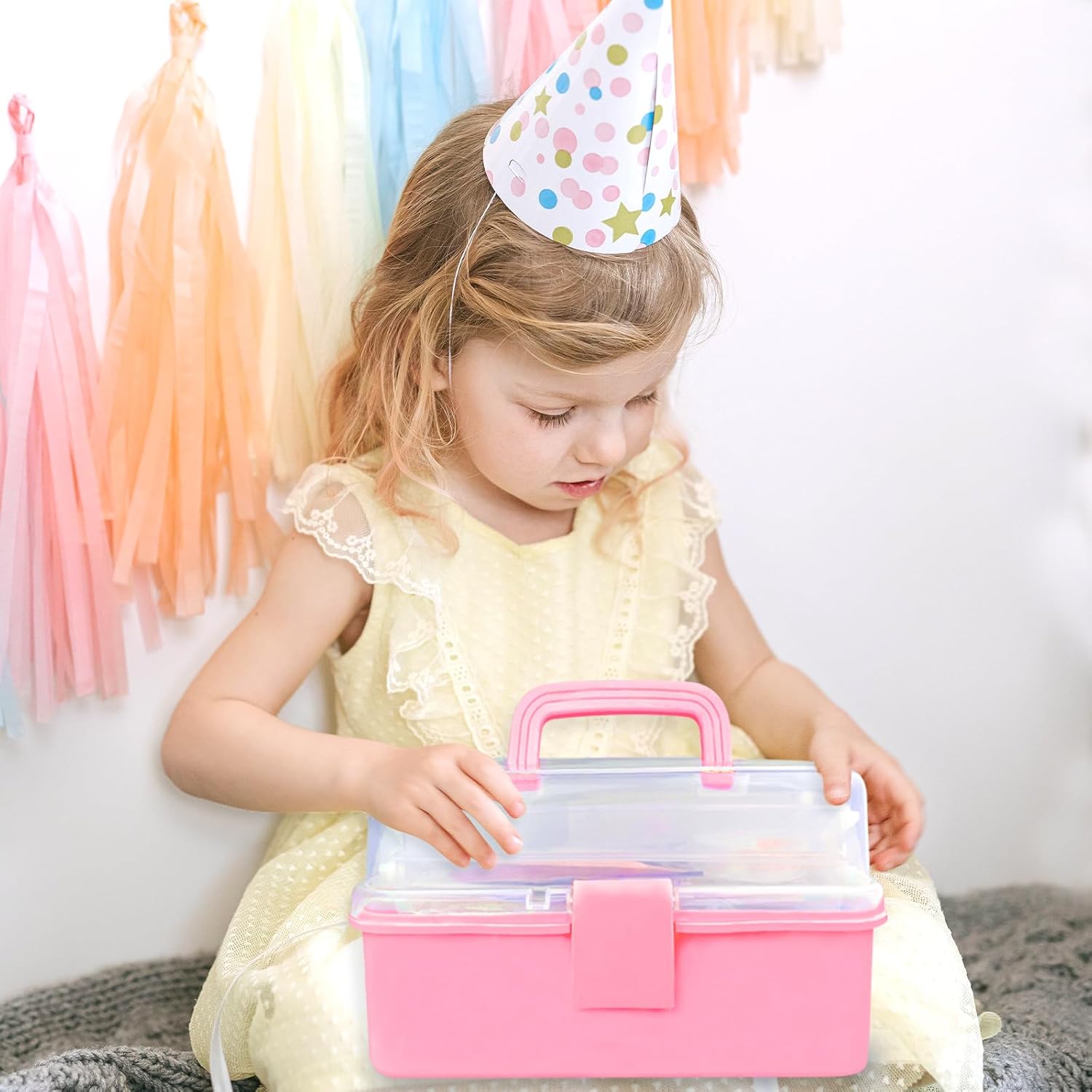 Thumbnail 6 de Kids craft kit 3000Pcs with 3-tier box