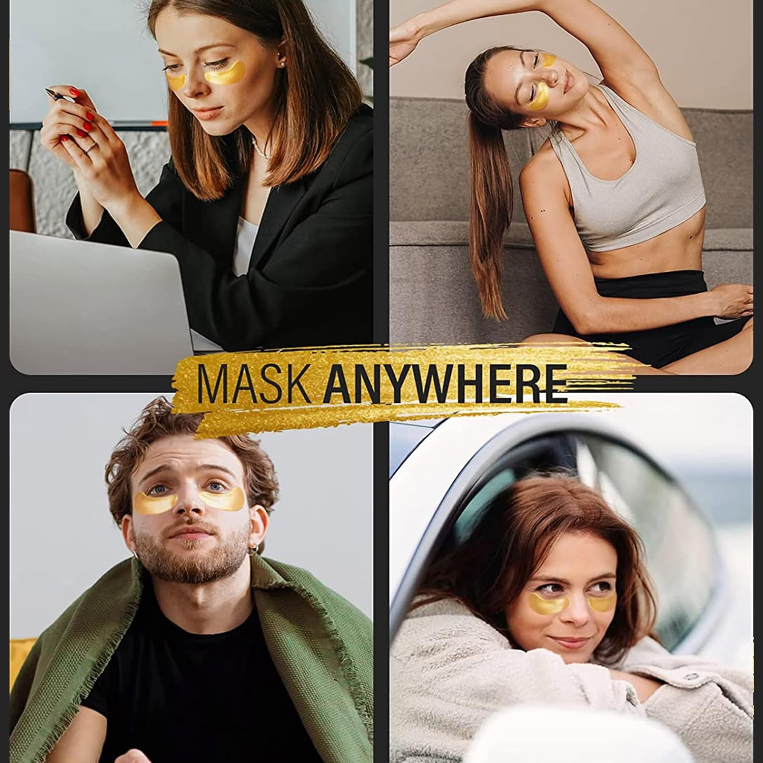 Thumbnail 5 de Maskiss 24k Gold Under Eye Patches 30 Pairs