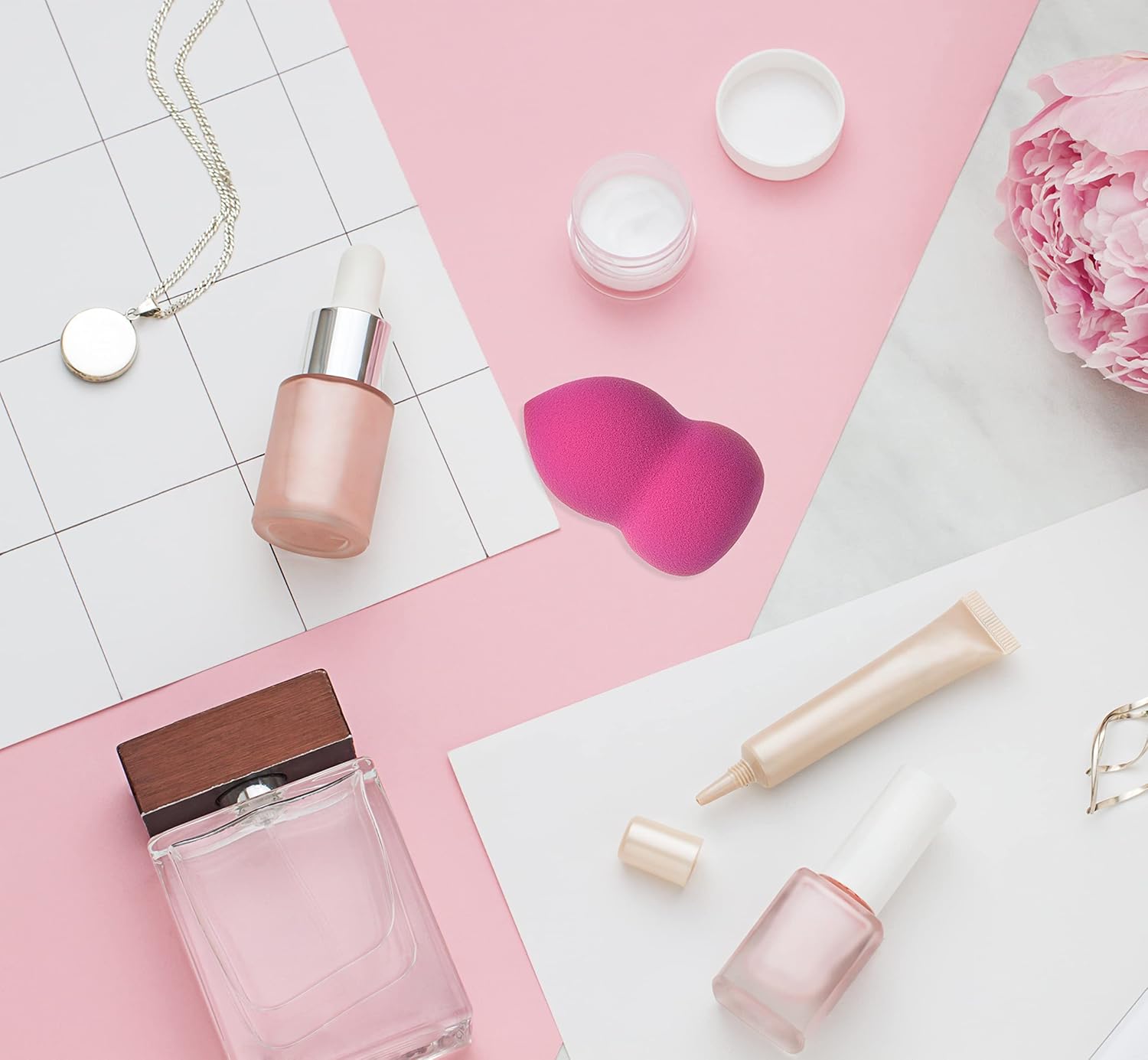 Thumbnail 2 de Amazon Basics Large Makeup Blender 4-Pack