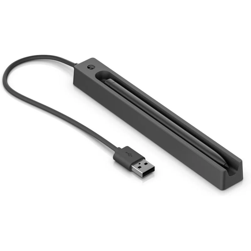 Detalle 2 de Cargador de lápiz recargable HP Slim USB negro (0,15 m) de HP
