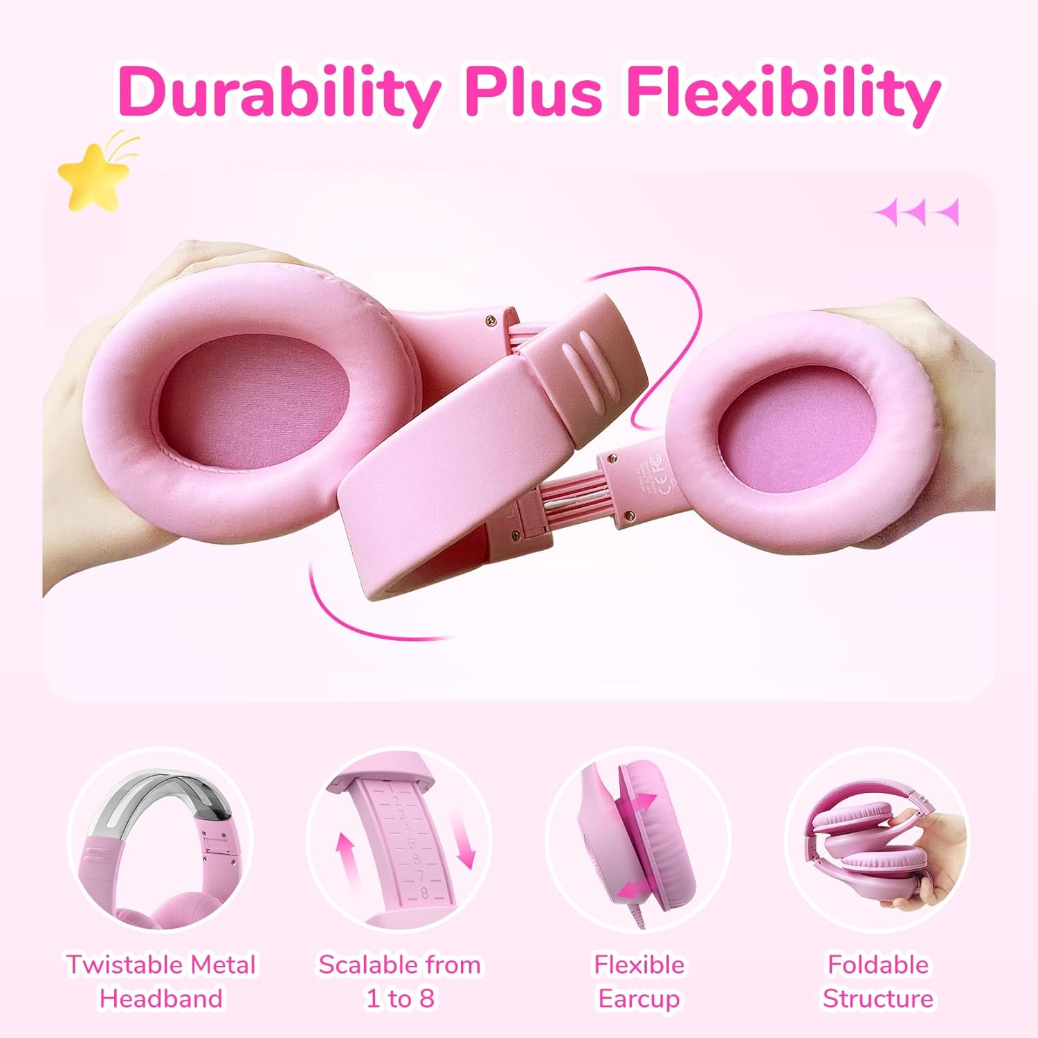 Thumbnail 6 de EarFun Kinder Kopfhörer USB-C 85 dB