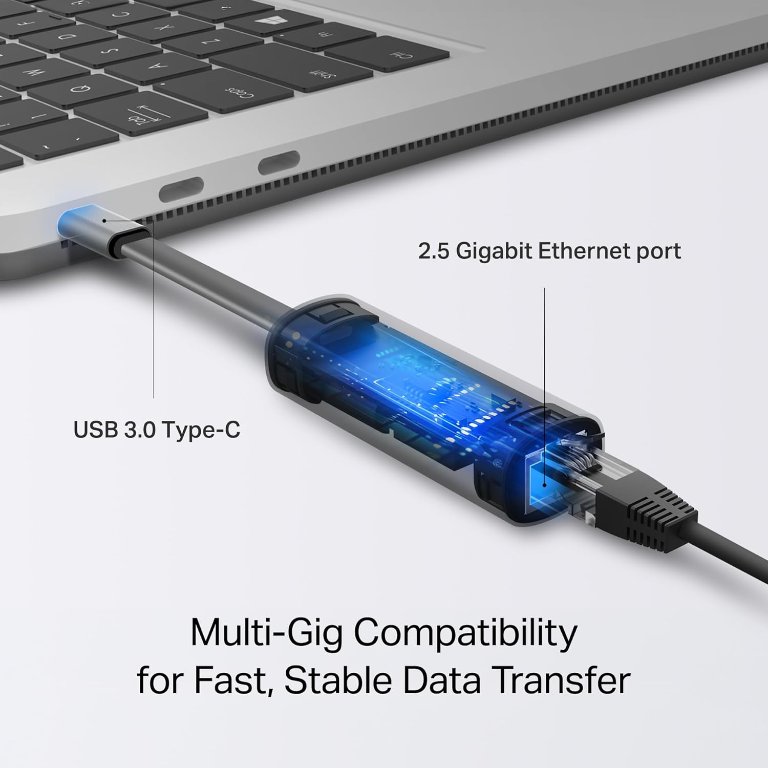 Detalle 2 de TP-Link UE302C 2.5 Gbps Adapter 📡
